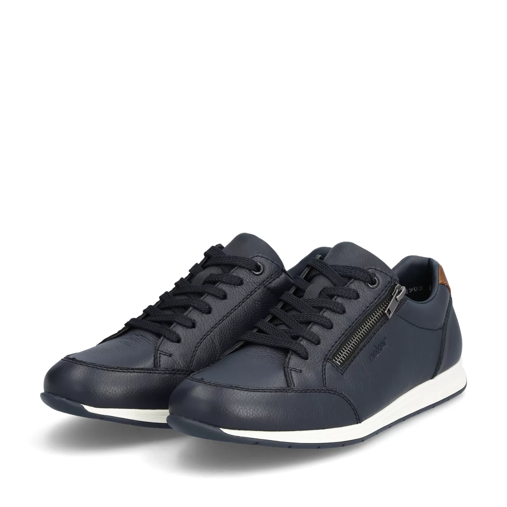 Men'S Sneaker Low Steel Blue-Rieker Sale