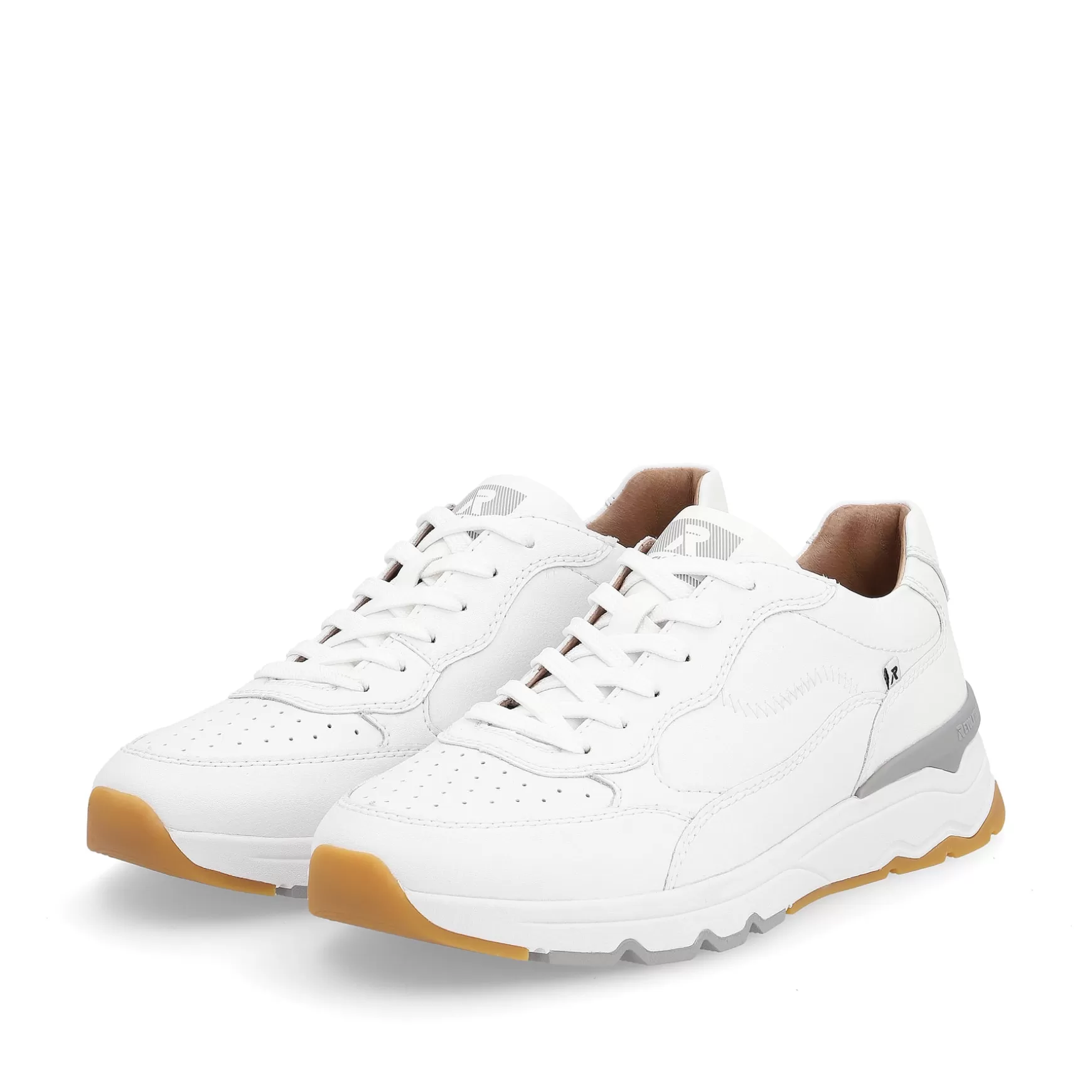 Men'S Sneaker Low Swan White-Rieker Store