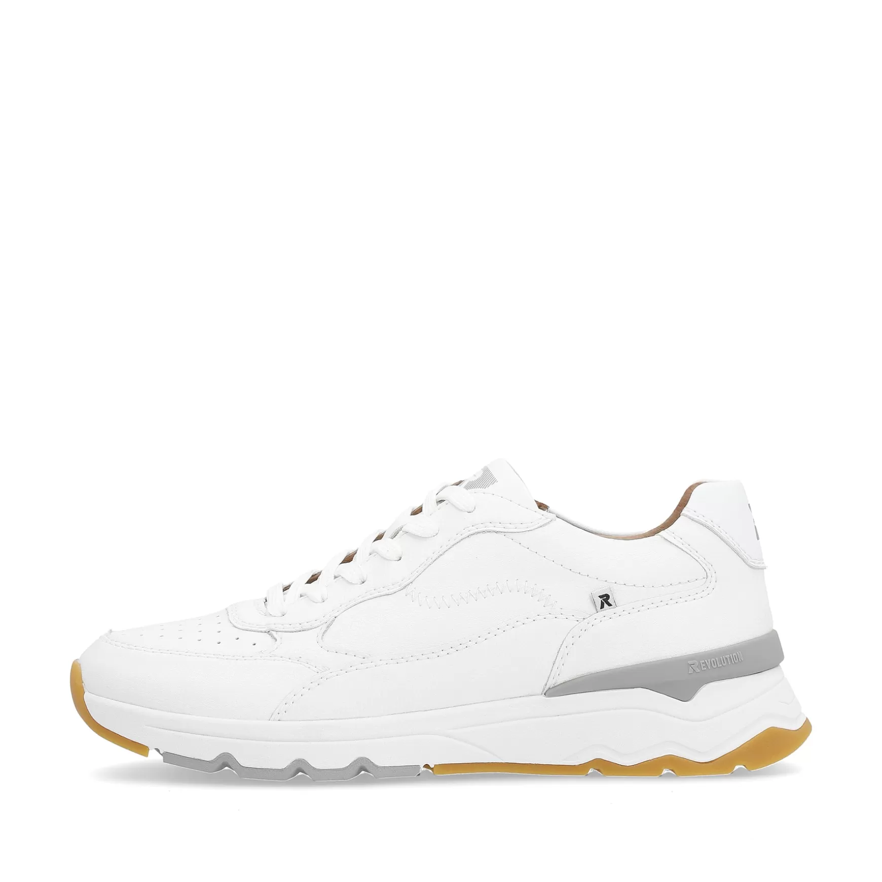 Men'S Sneaker Low Swan White-Rieker Store