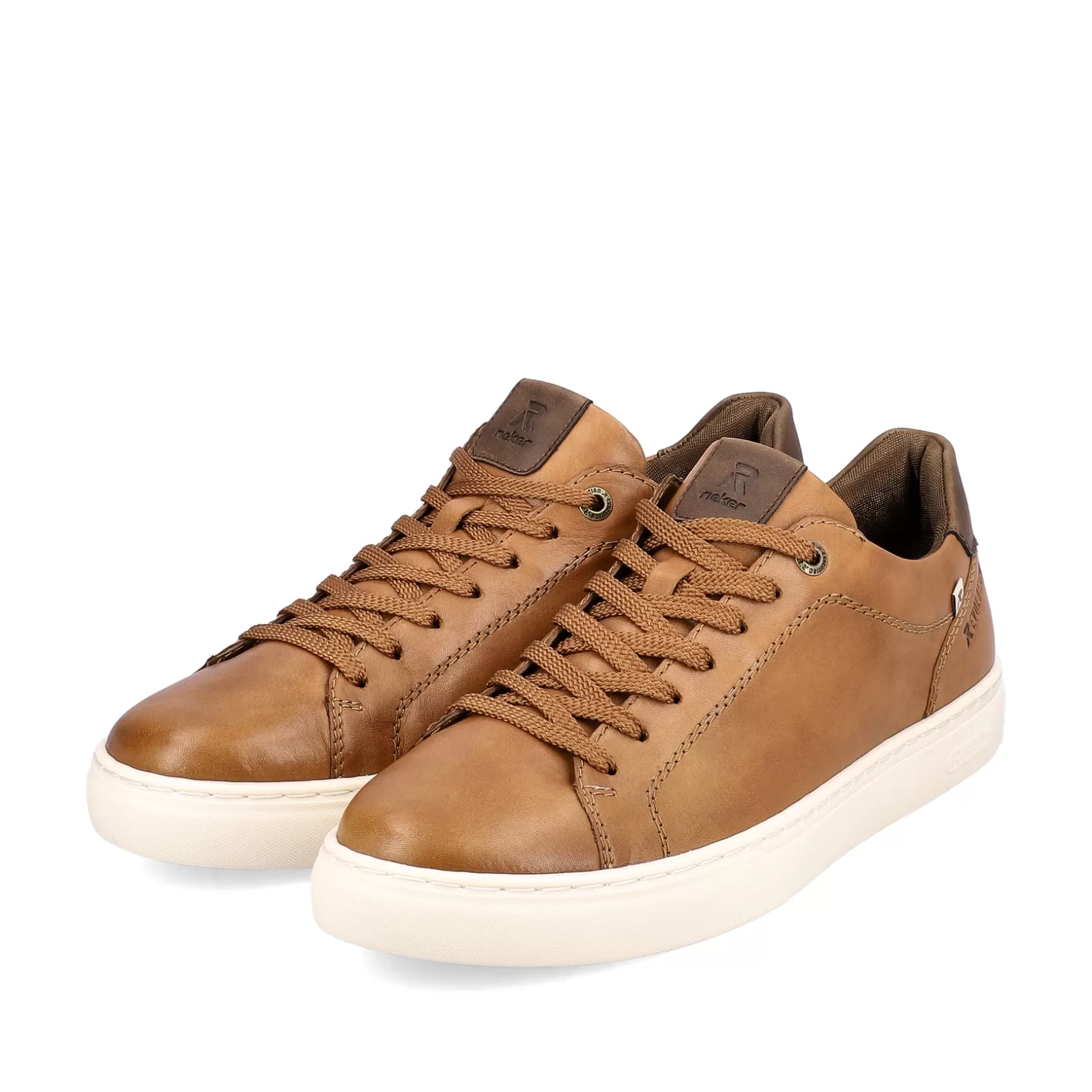 Men'S Sneaker Low Wood Brown-Rieker New