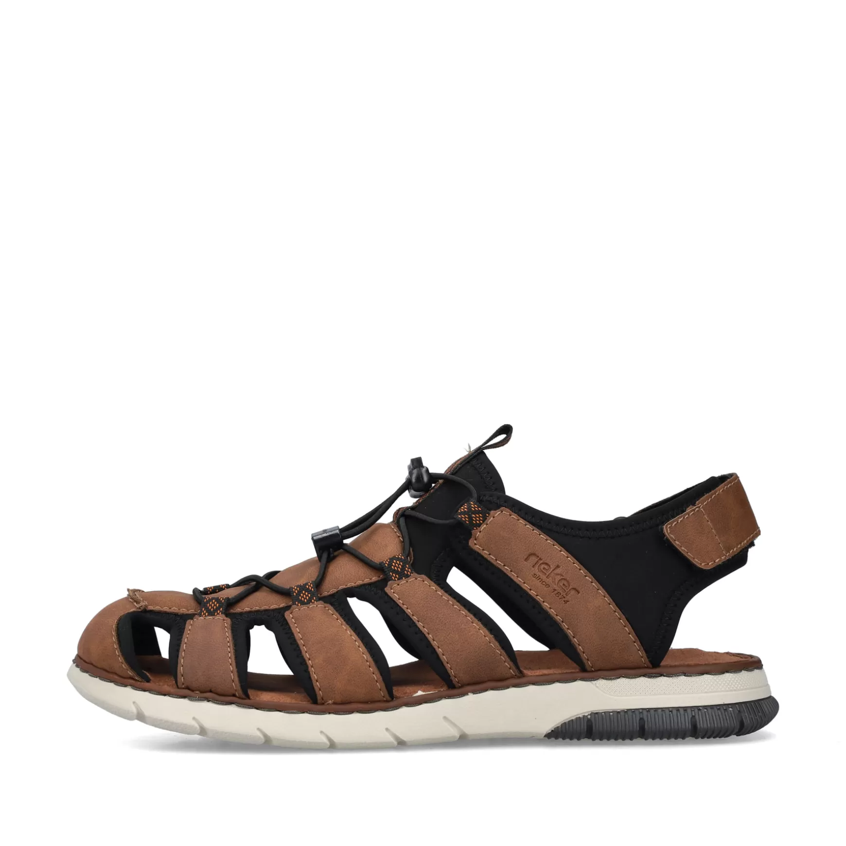 Men'S Trekking Sandals Nut Brown-Rieker Outlet