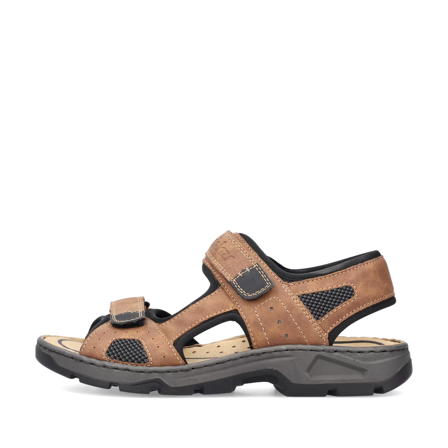 Men'S Trekking Sandals Nut Brown-Rieker Store