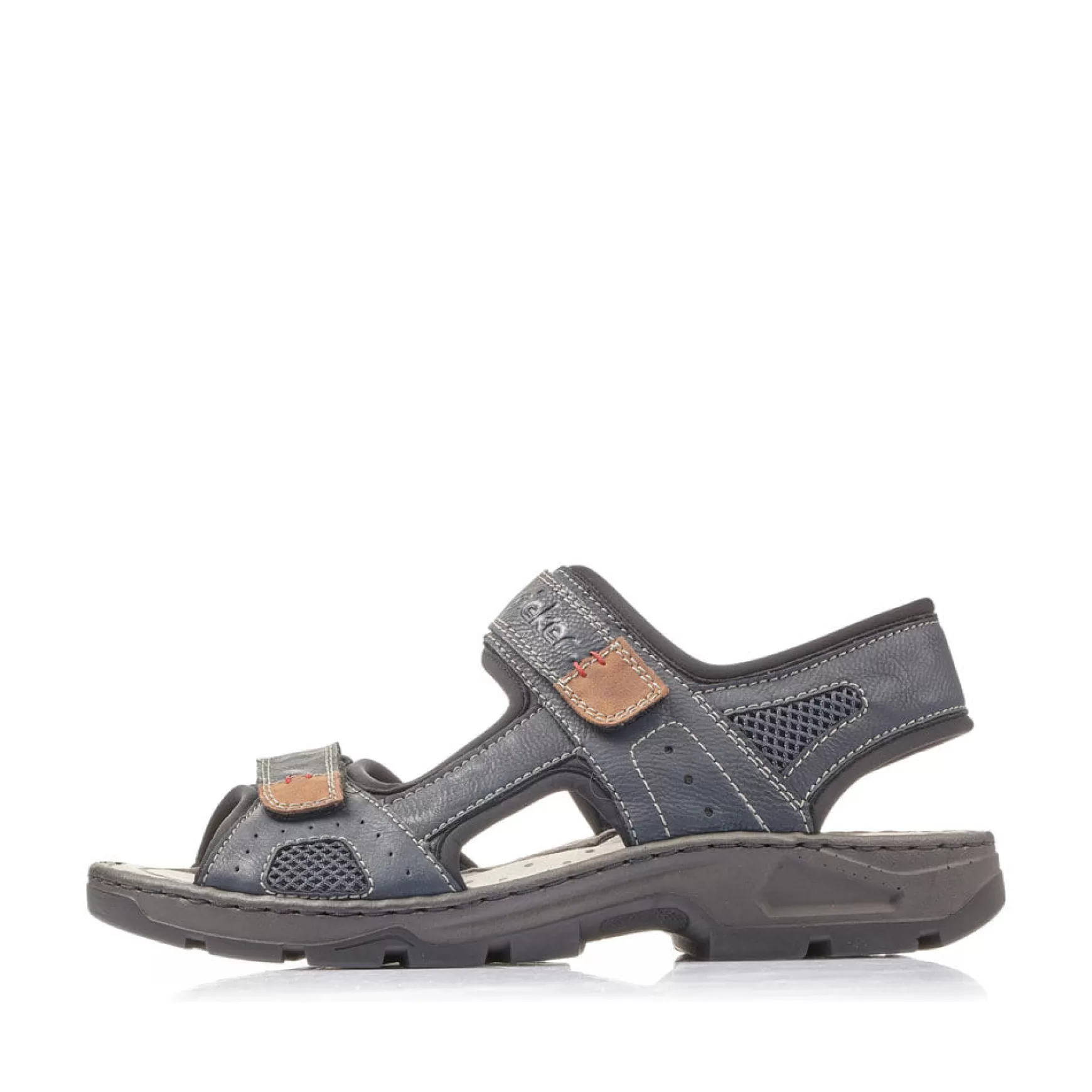 Men'S Trekking Sandals Ocean Blue-Rieker Hot