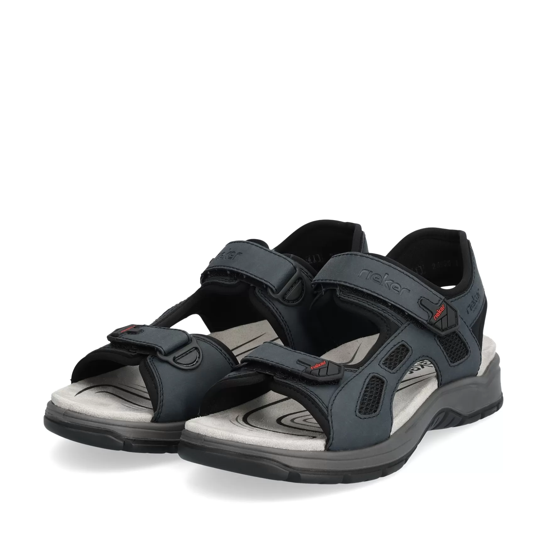 Men'S Trekking Sandals Slate Blue-Rieker Hot