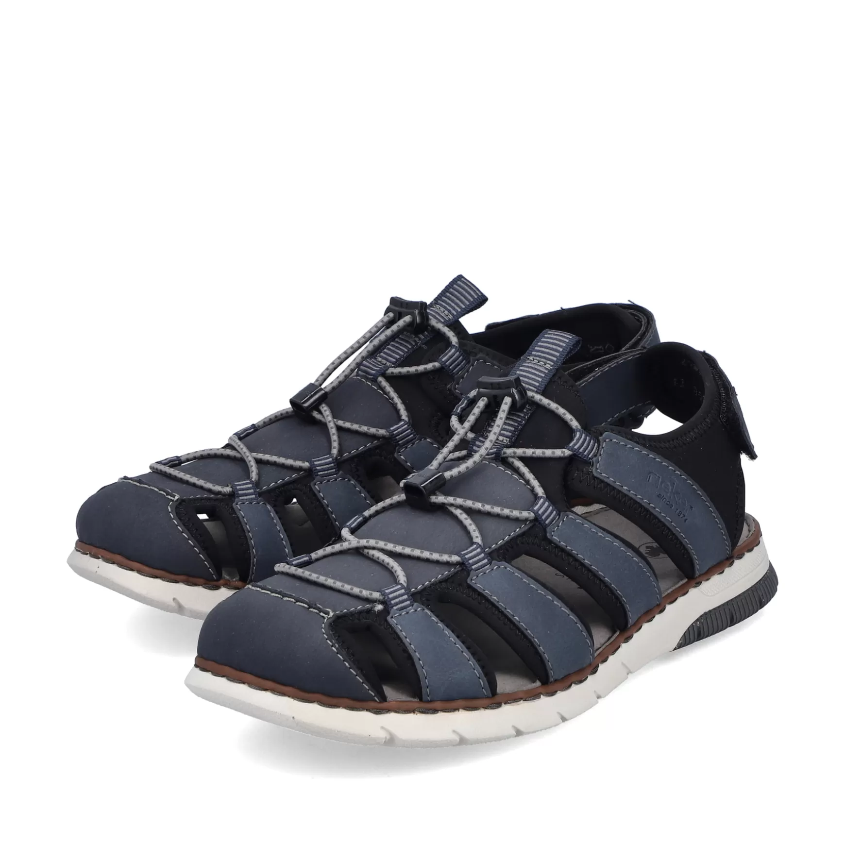 Men'S Trekking Sandals Steel Blue-Rieker Online