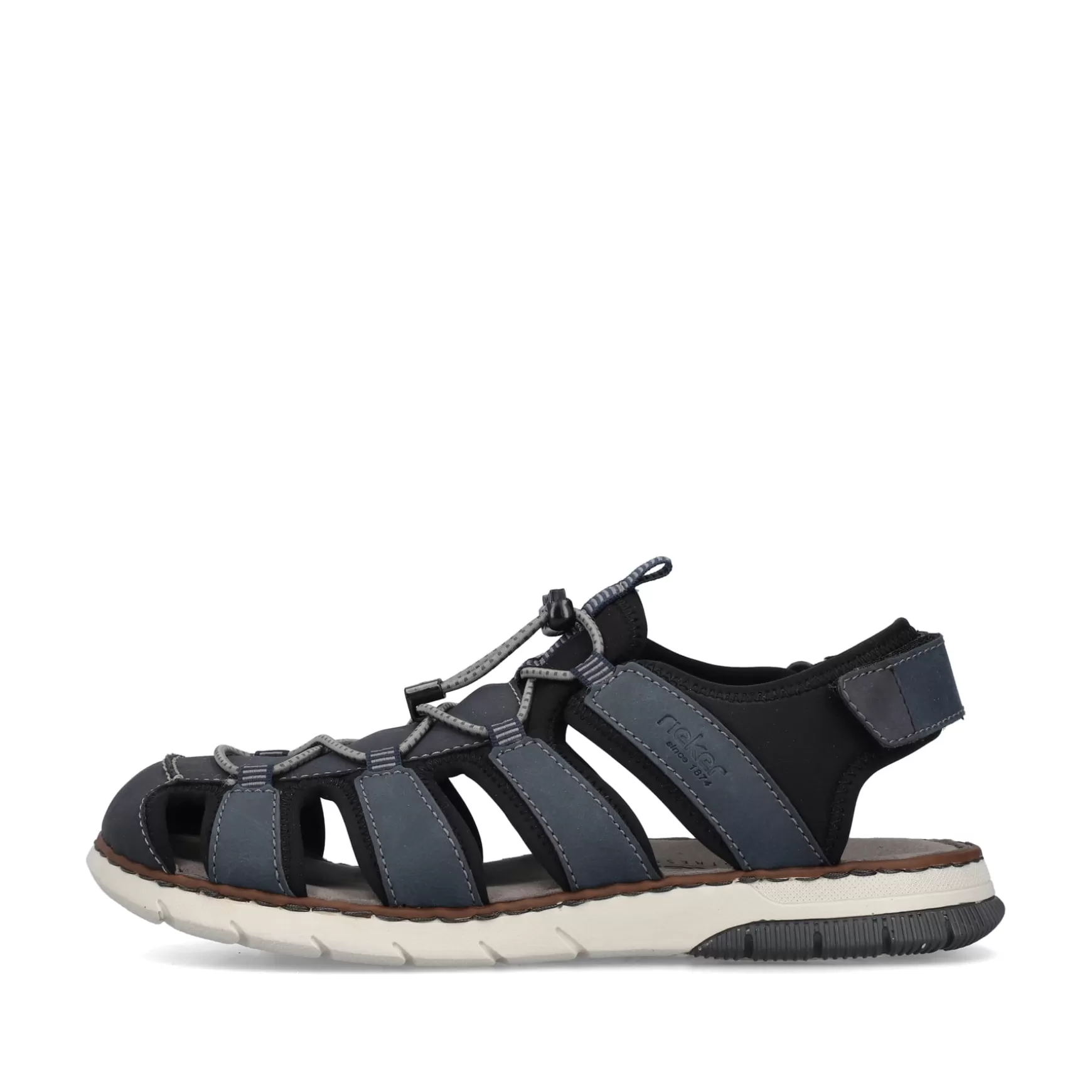 Men'S Trekking Sandals Steel Blue-Rieker Online