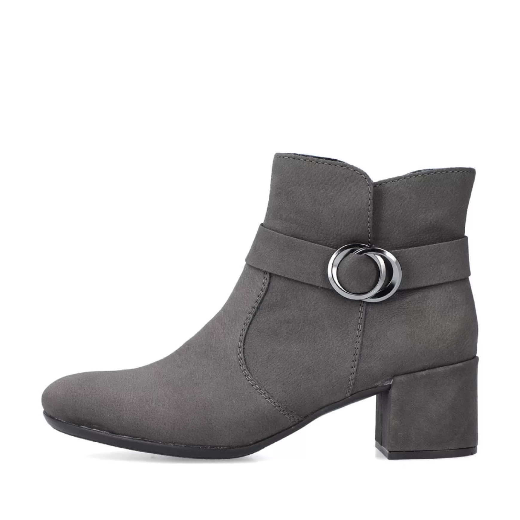 Women'S Ankle Boots Anthracite-Rieker Best