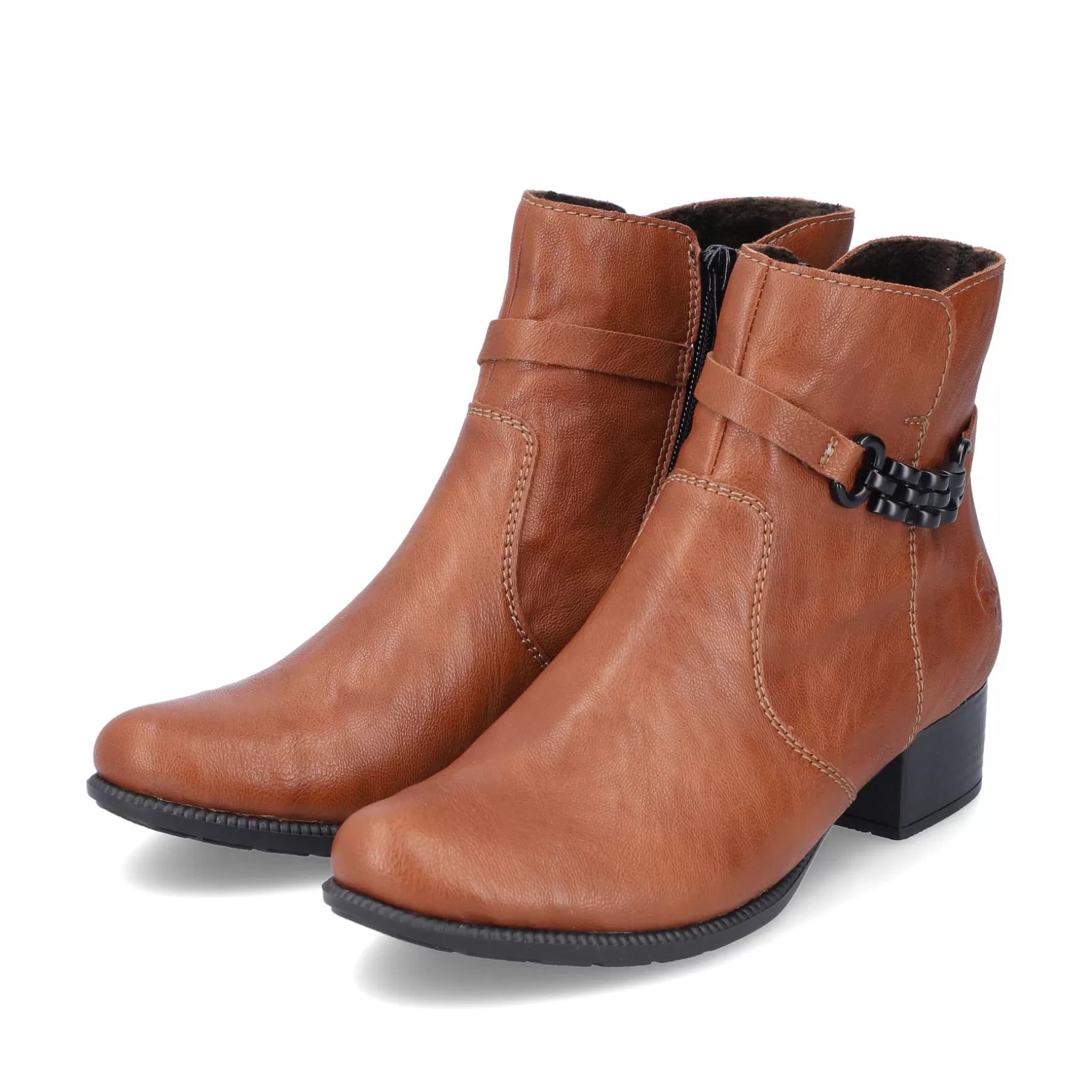 Women'S Ankle Boots Fox Brown-Rieker Store