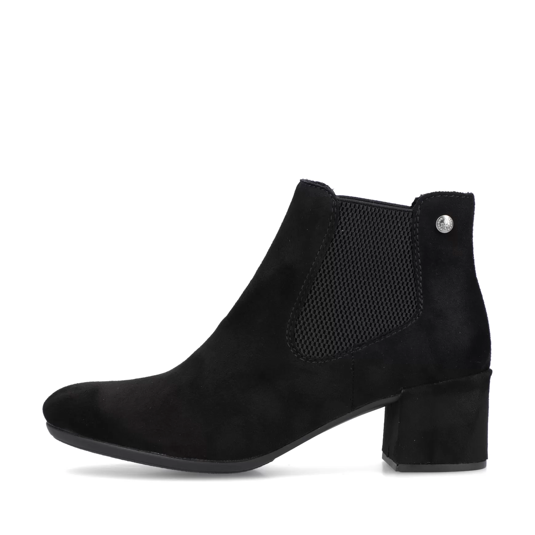 Women'S Ankle Boots Graphite Black-Rieker New