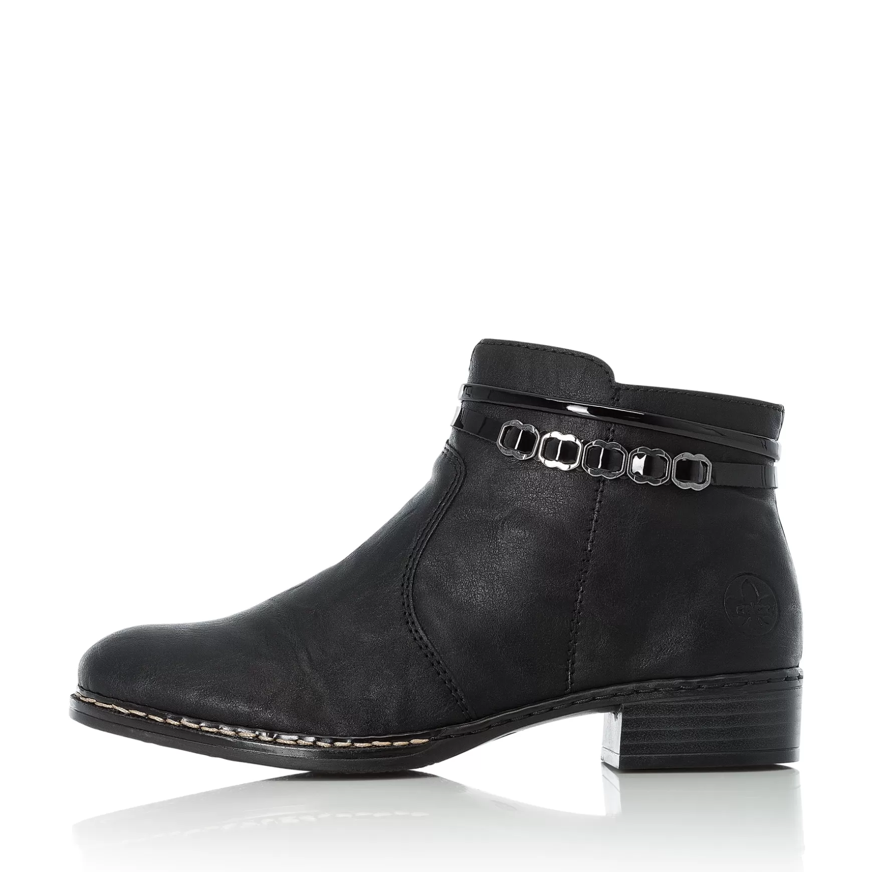 Women'S Ankle Boots Graphite Black-Rieker Cheap