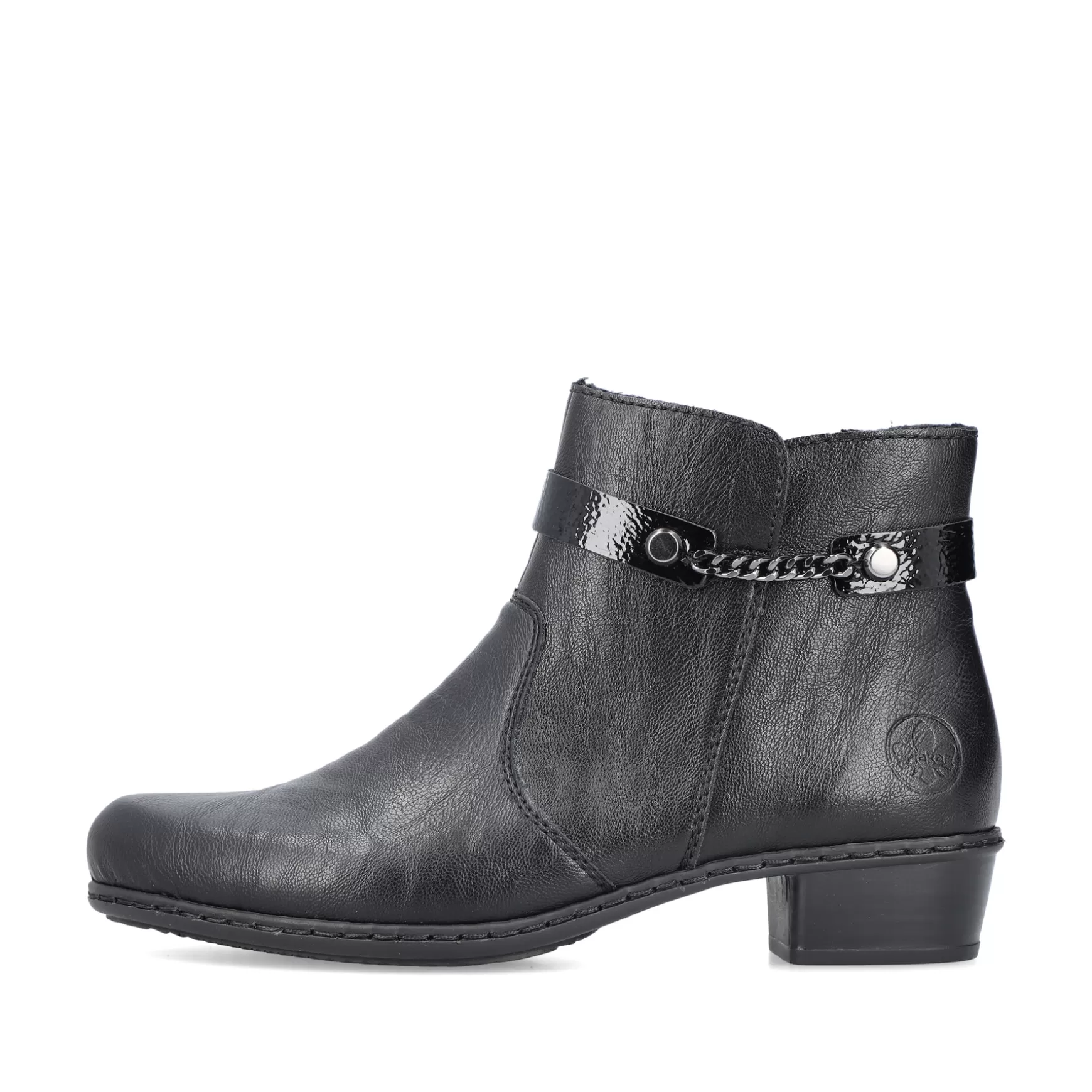 Women'S Ankle Boots Jet Black-Rieker Online