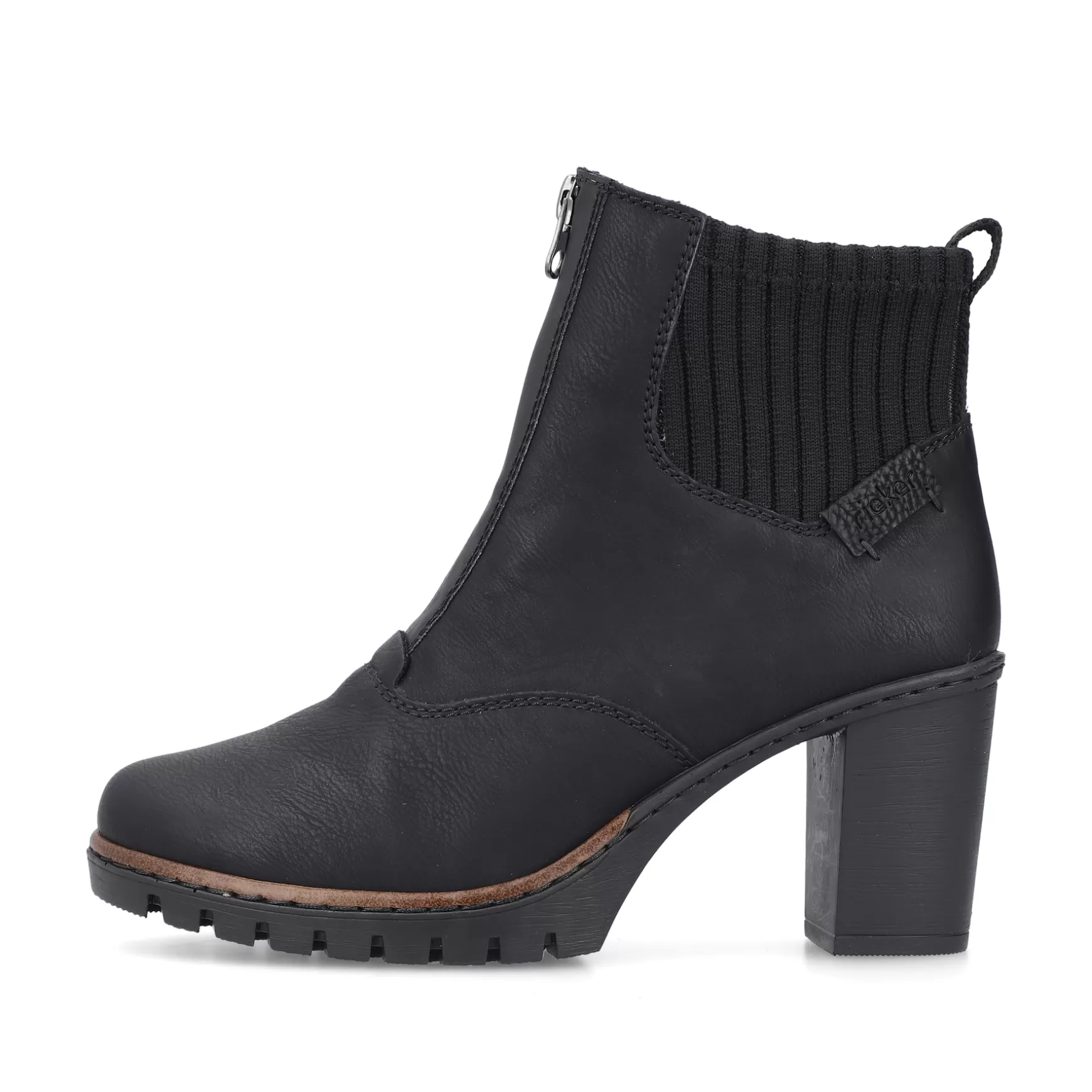 Women'S Ankle Boots Jet Black-Rieker Cheap