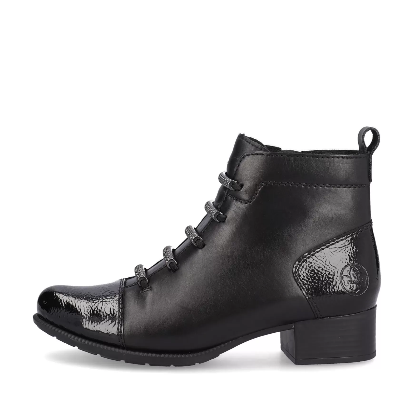 Women'S Ankle Boots Jet Black-Rieker Shop