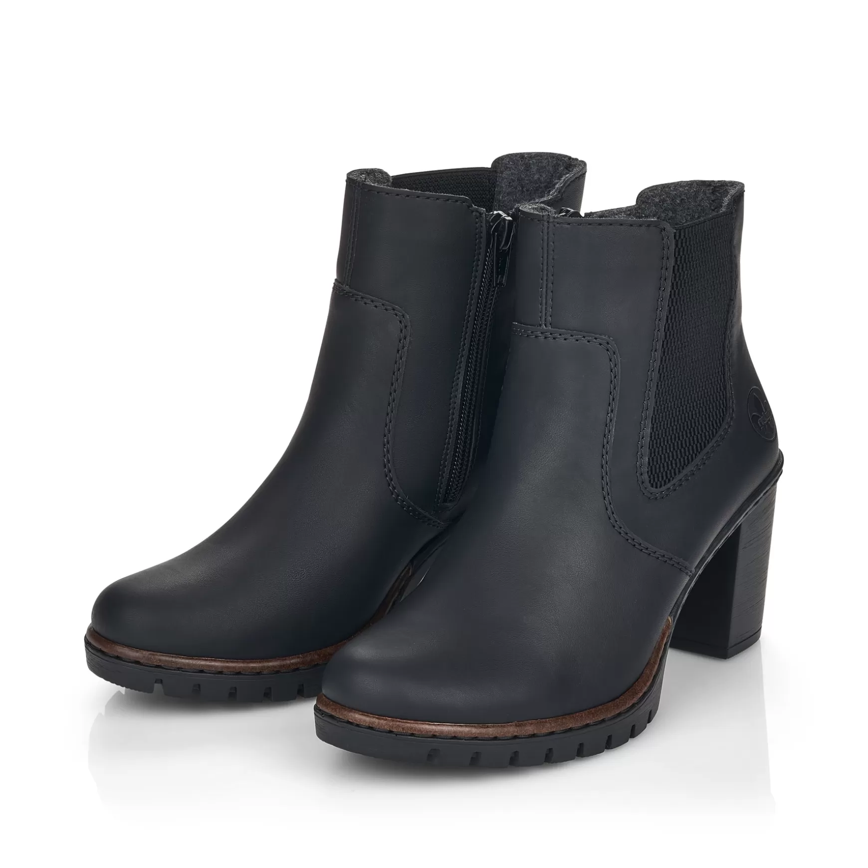 Women'S Ankle Boots Jet Black-Rieker Shop