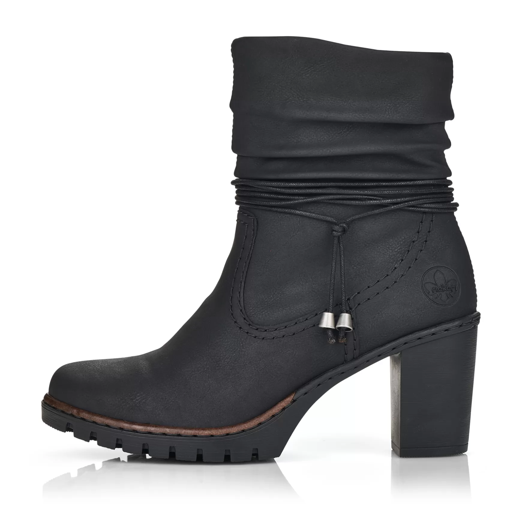 Women'S Ankle Boots Jet Black-Rieker Best