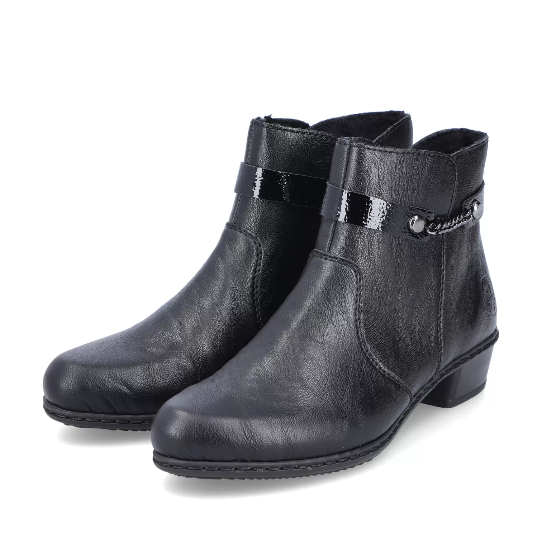 Women'S Ankle Boots Jet Black-Rieker Online