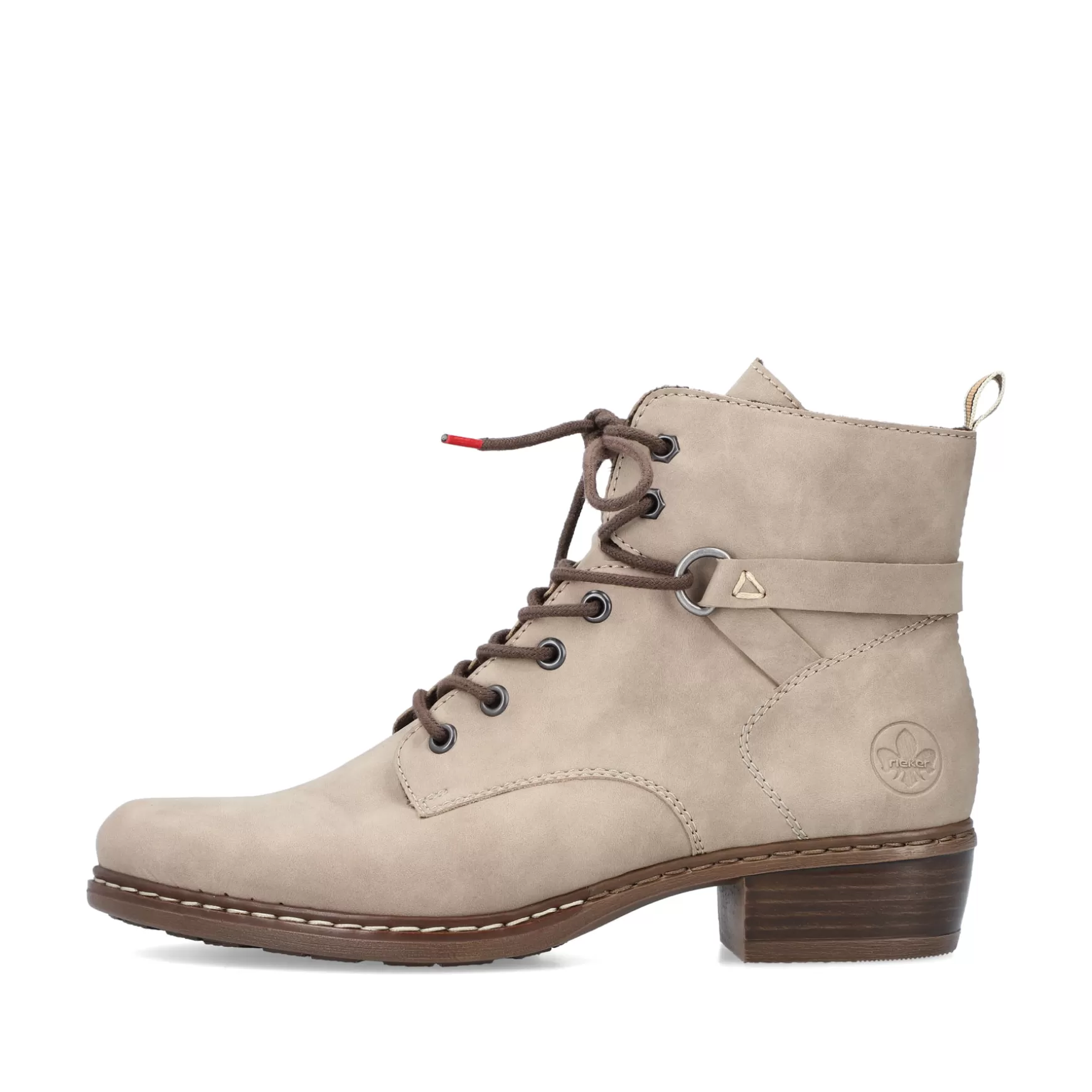 Women'S Ankle Boots Light Beige-Rieker Store