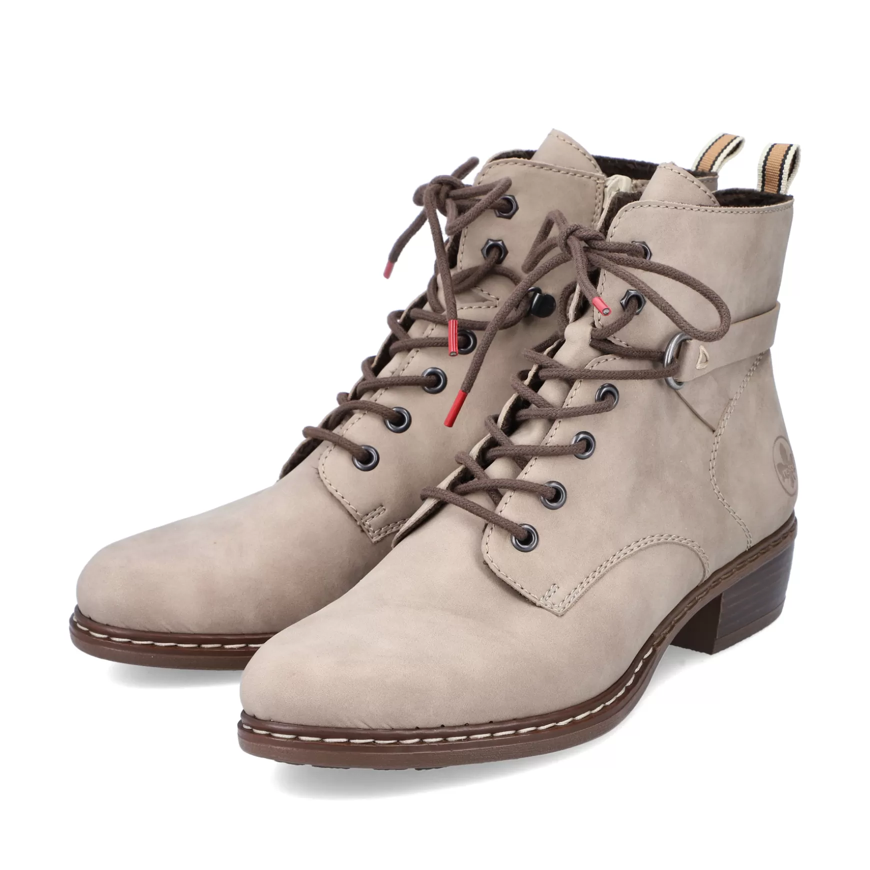 Women'S Ankle Boots Light Beige-Rieker Store