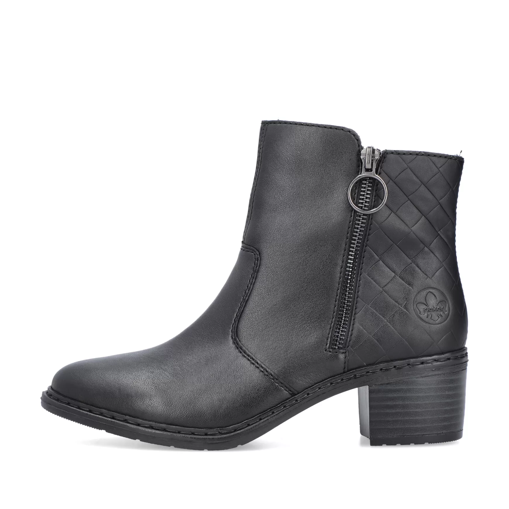 Women'S Ankle Boots Night Black-Rieker Best