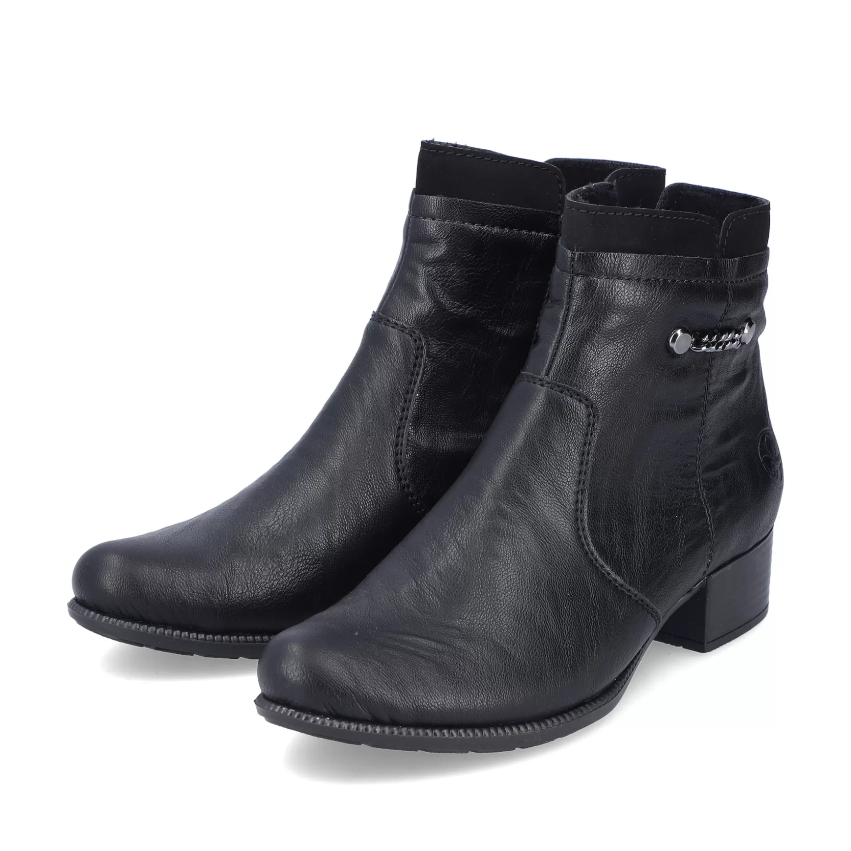 Women'S Ankle Boots Night Black-Rieker Online