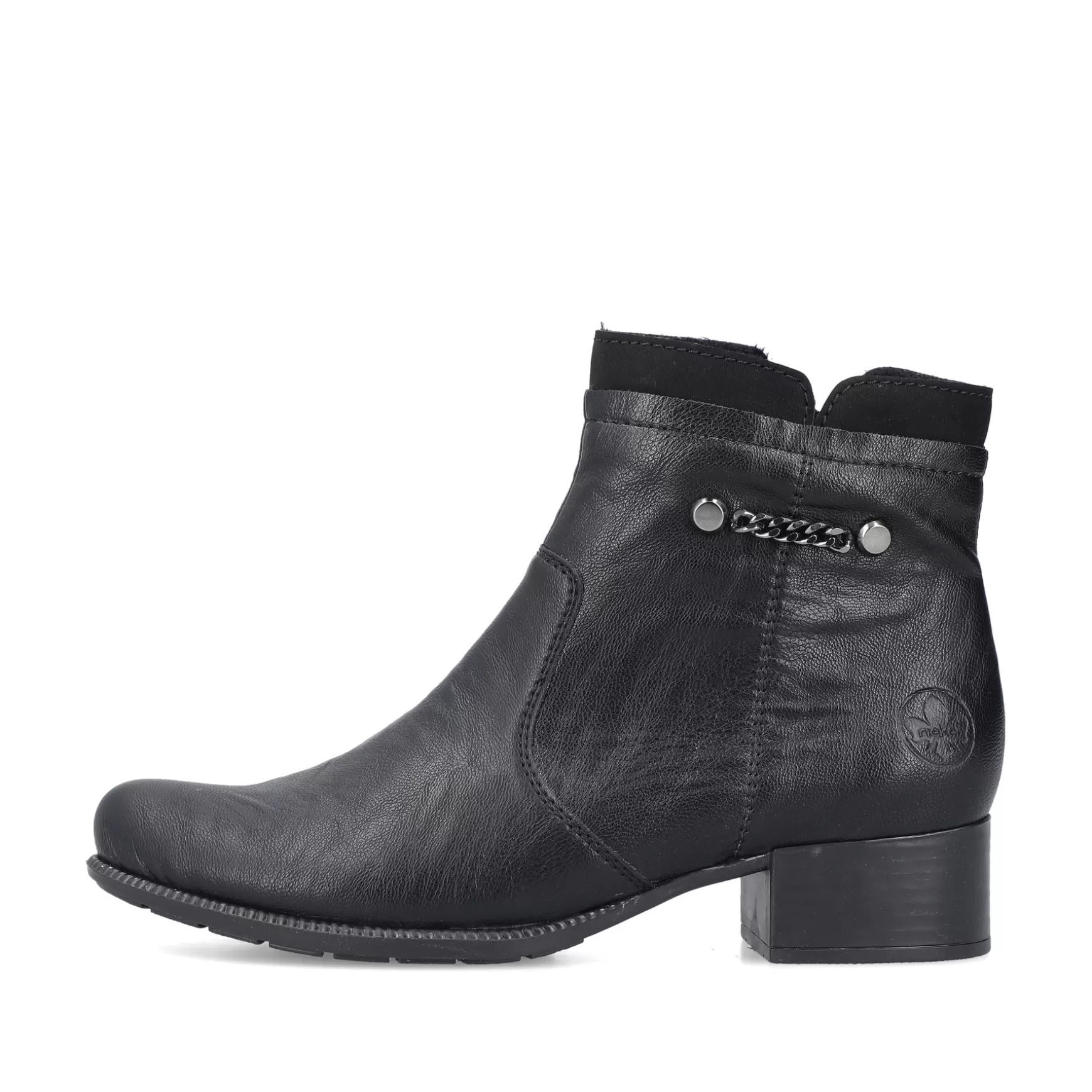 Women'S Ankle Boots Night Black-Rieker Online