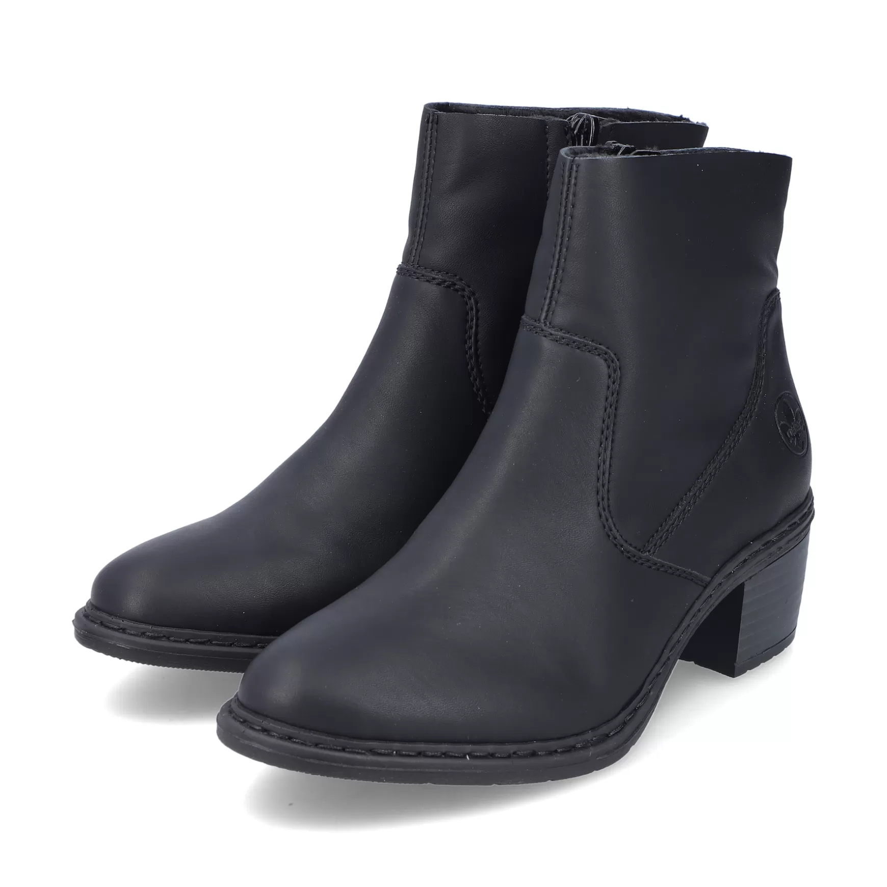 Women'S Ankle Boots Night Black-Rieker Cheap