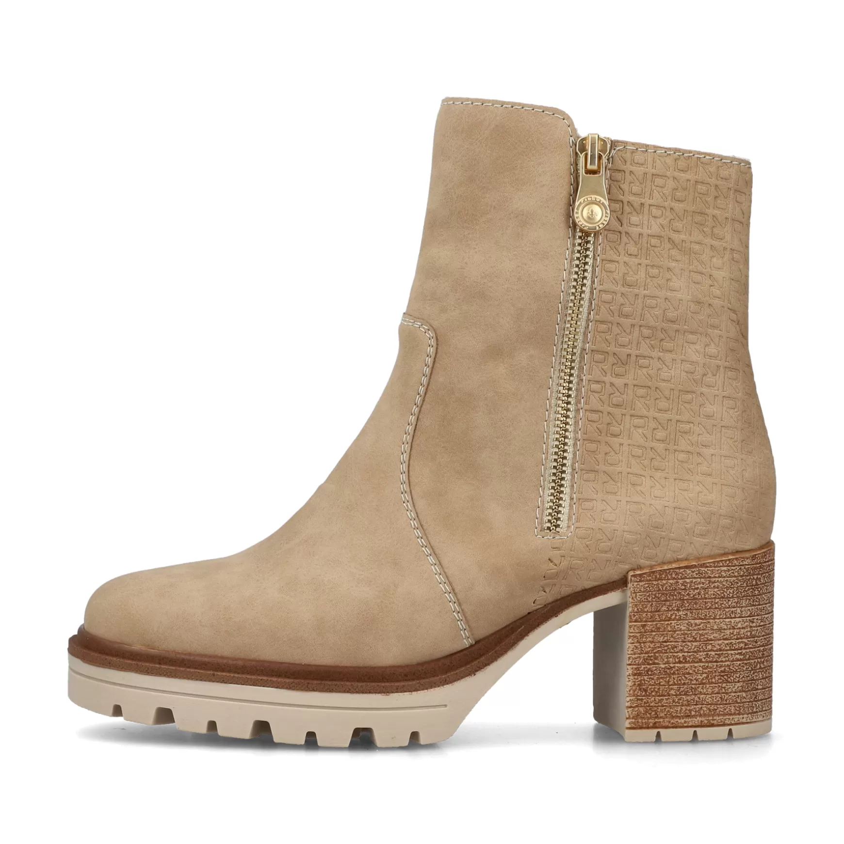 Women'S Ankle Boots Sand Beige-Rieker Best Sale