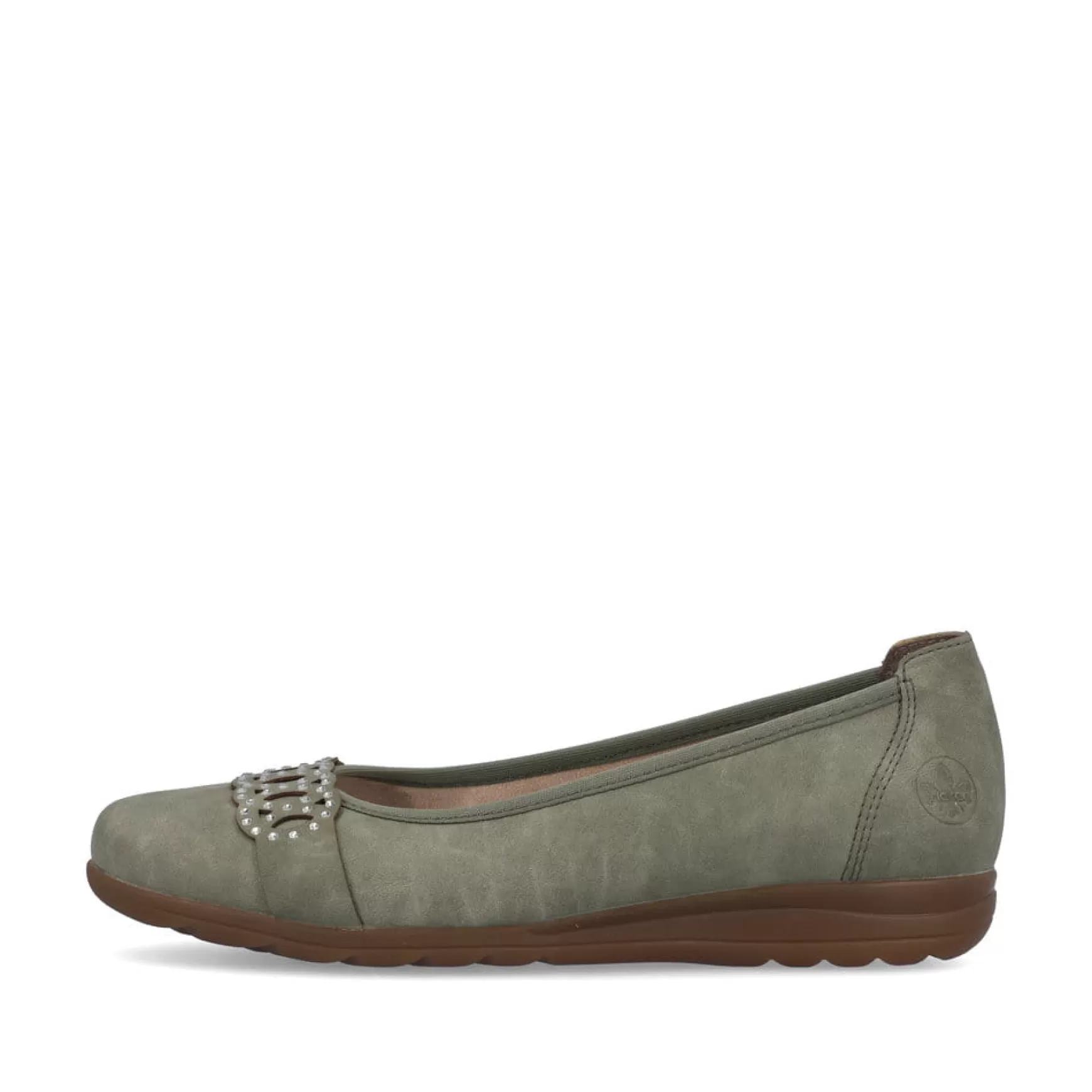 Women'S Ballerinas Mint Green-Rieker Best