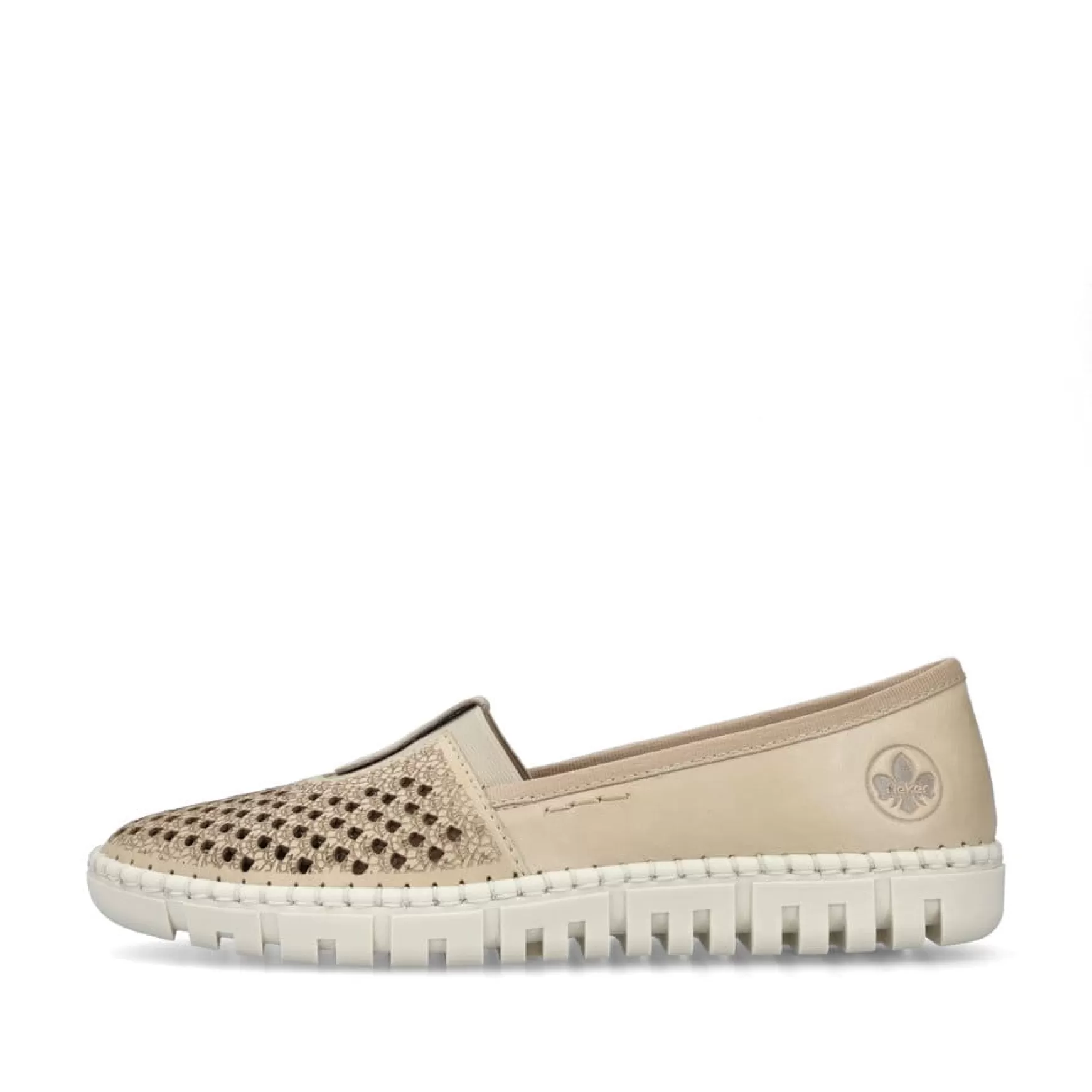 Women'S Ballerinas Sand Beige-Rieker Best Sale