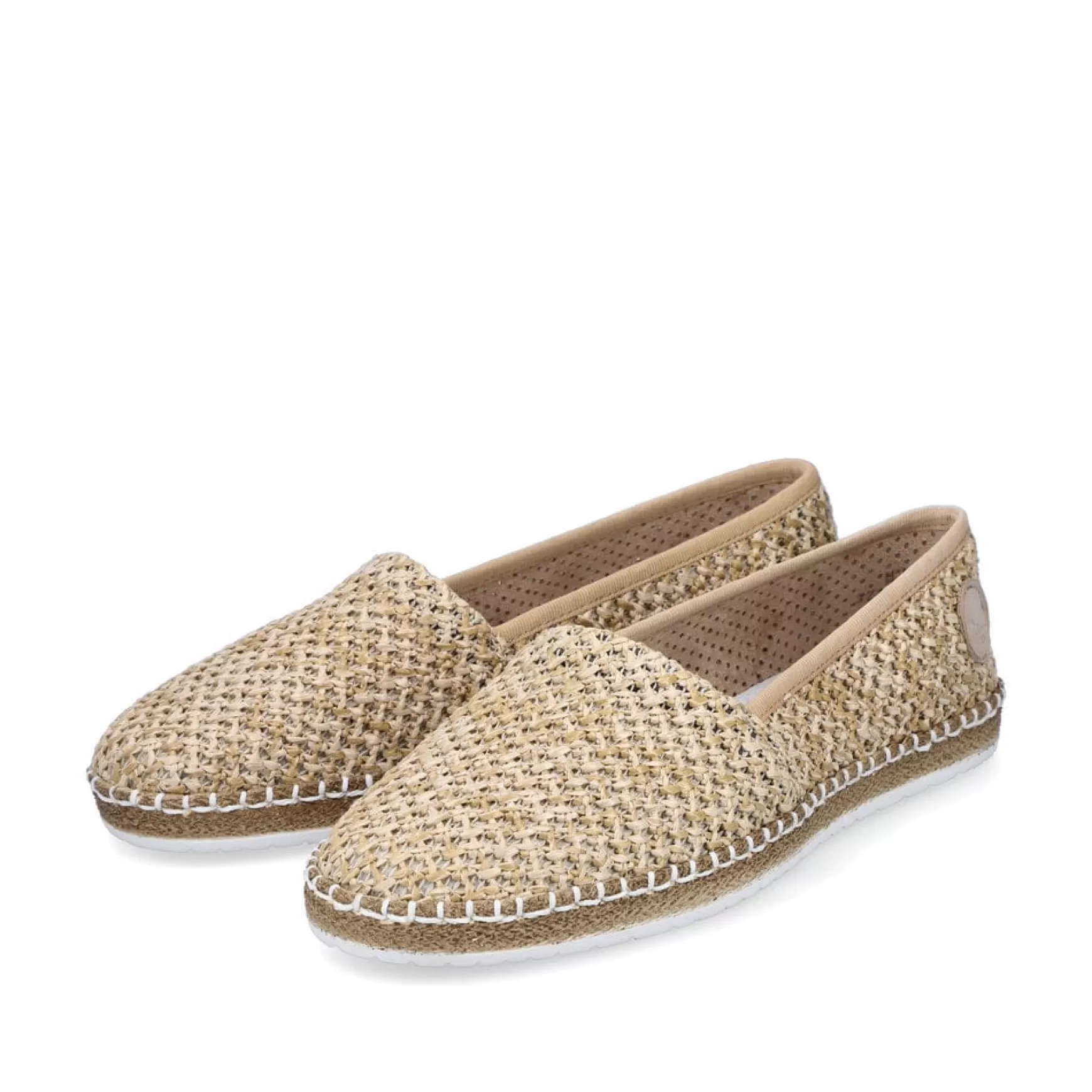 Women'S Ballerinas Sand Beige-Rieker Discount