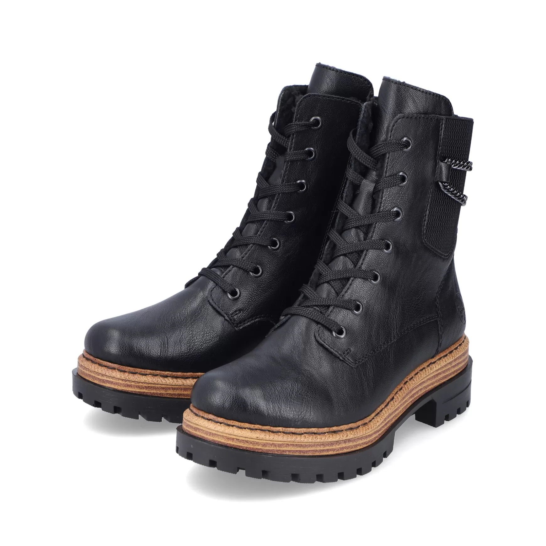 Women'S Biker Boots Asphalt Black-Rieker Online