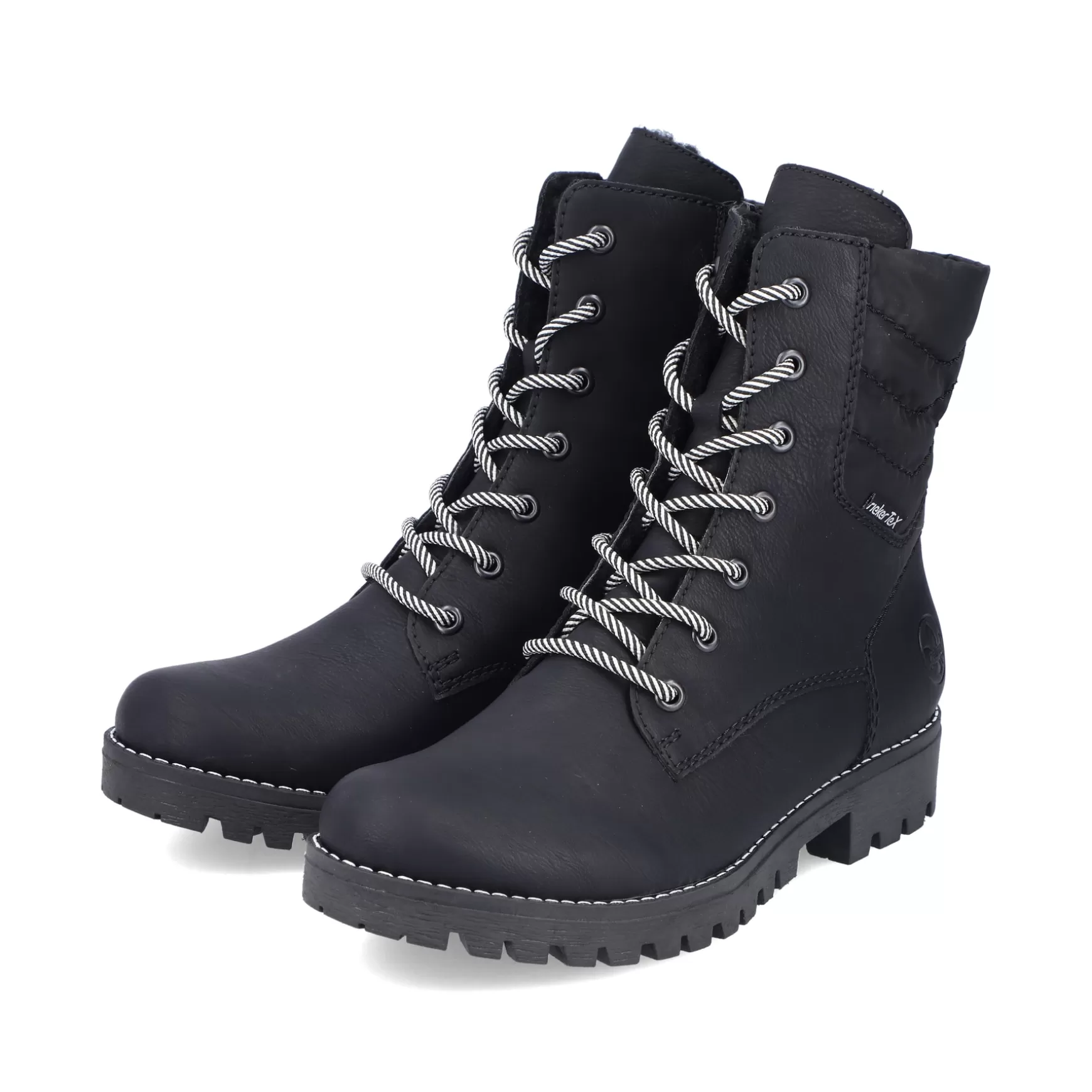 Women'S Biker Boots Asphalt Black-Rieker Cheap