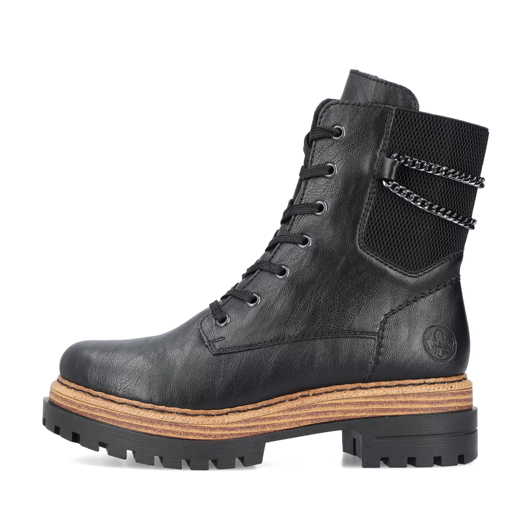 Women'S Biker Boots Asphalt Black-Rieker Online