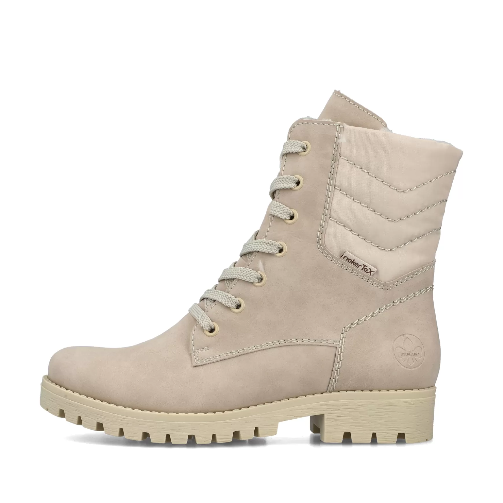 Women'S Biker Boots Champagne-Rieker Cheap