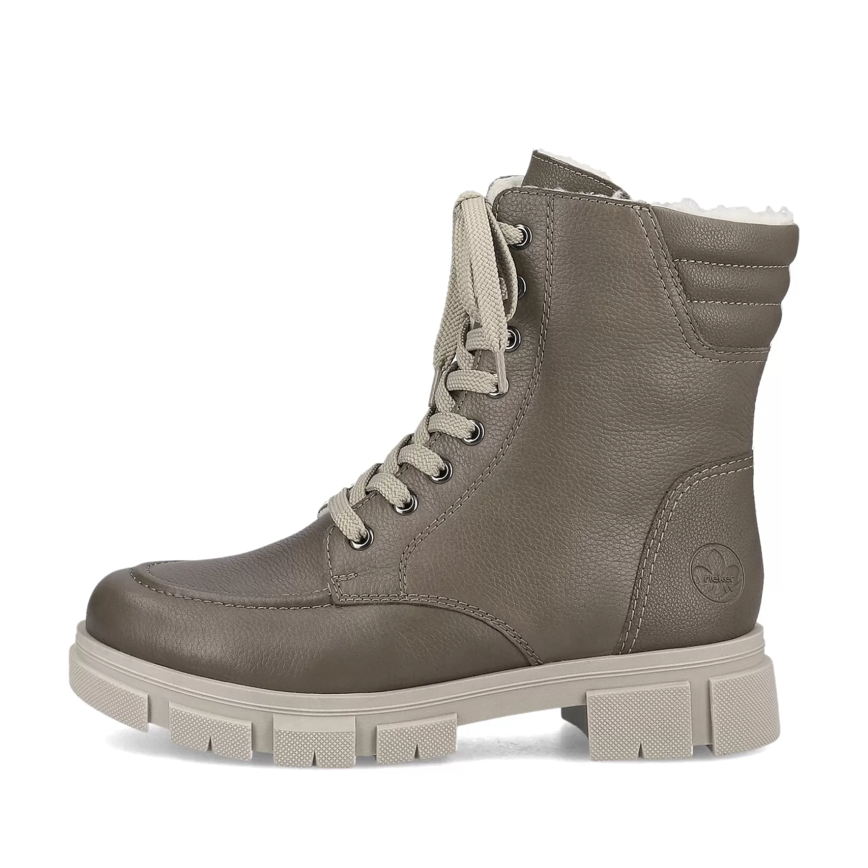 Women'S Biker Boots Granite Gray-Rieker Outlet