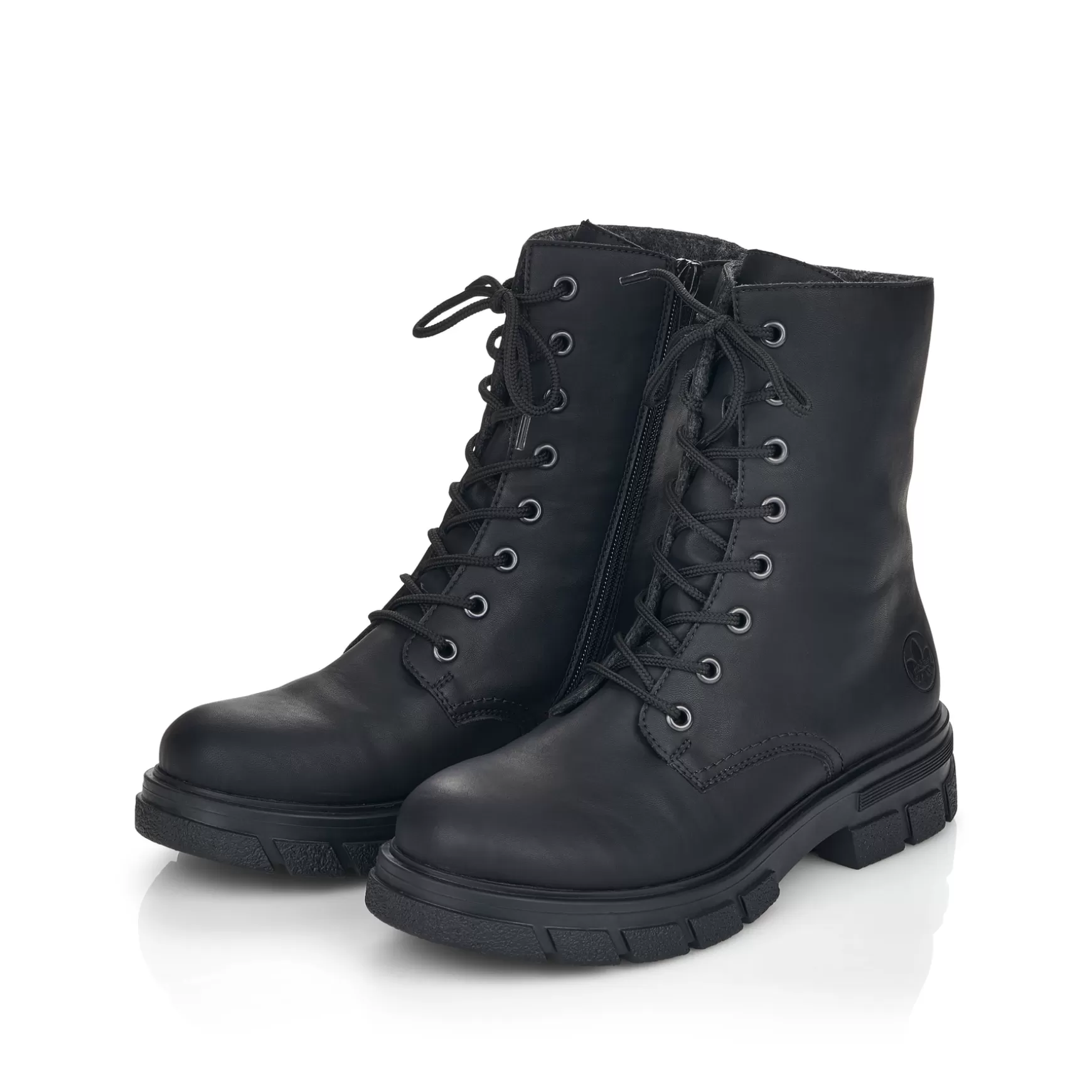 Women'S Biker Boots Graphite Black-Rieker Online