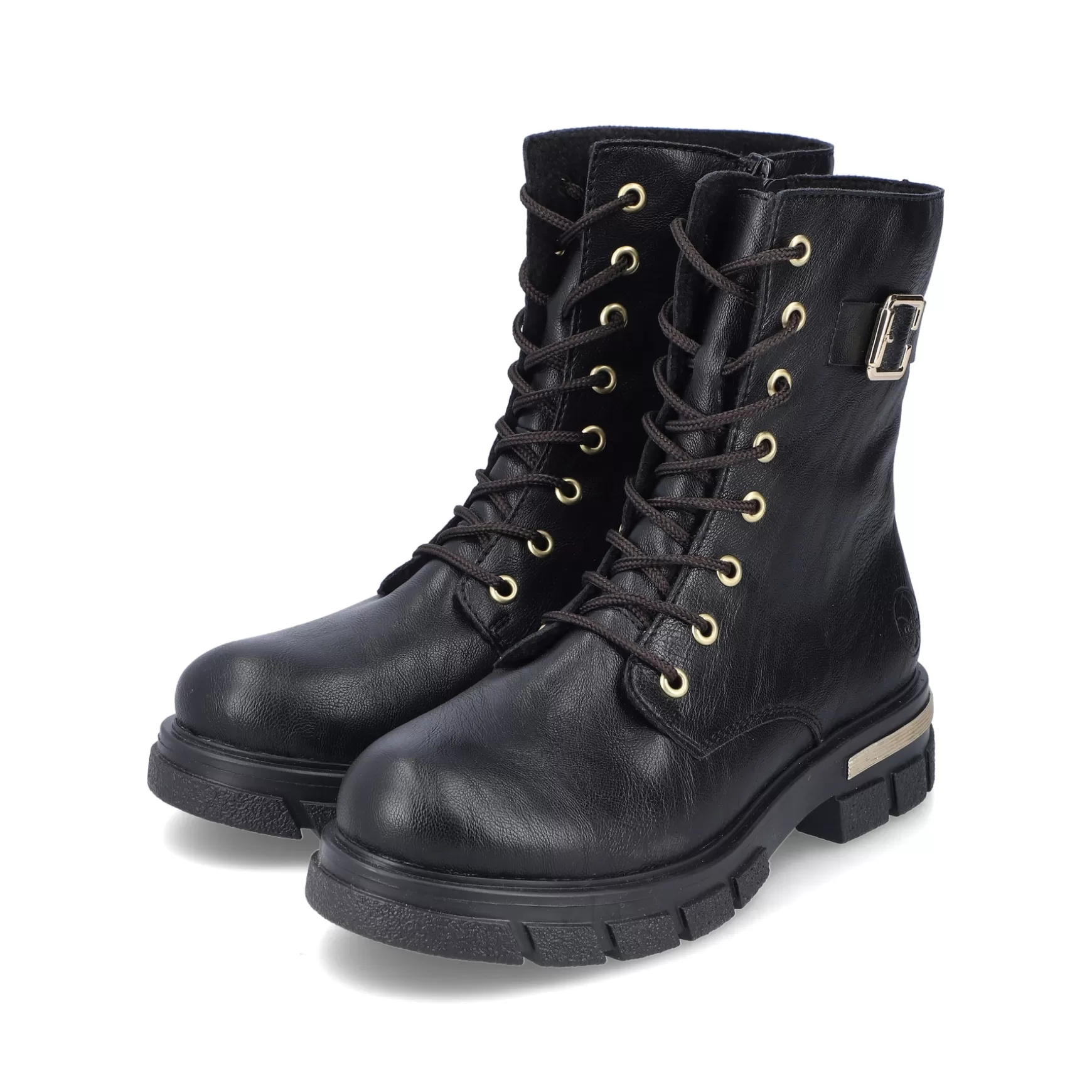 Women'S Biker Boots Night Black-Rieker Best