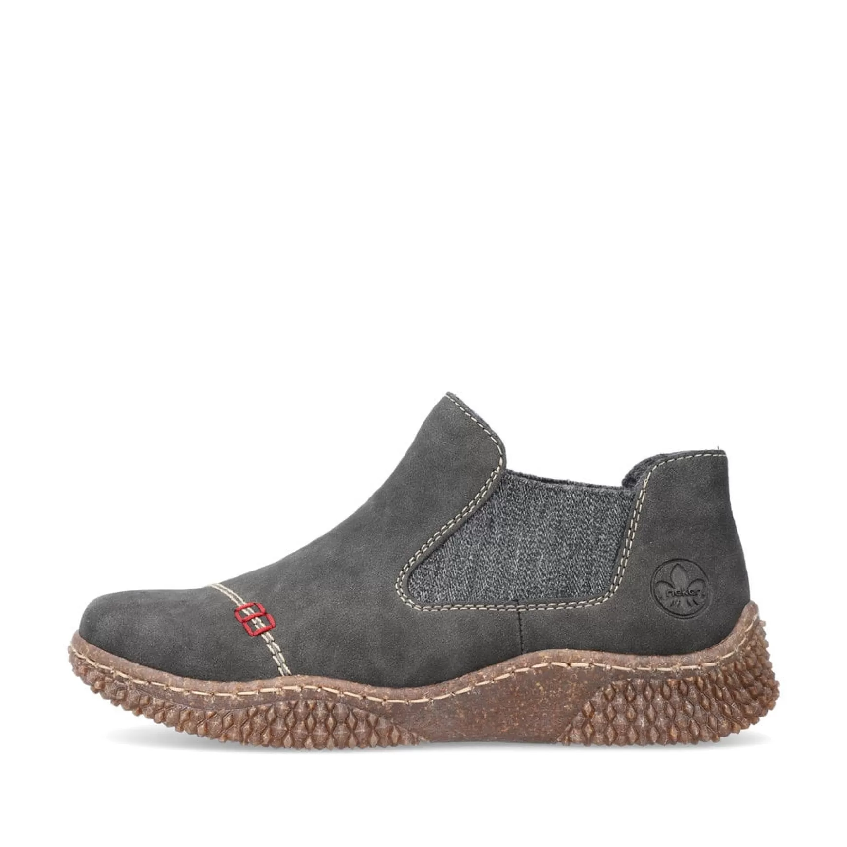 Women'S Chelsea Boots Anthracite-Rieker Discount