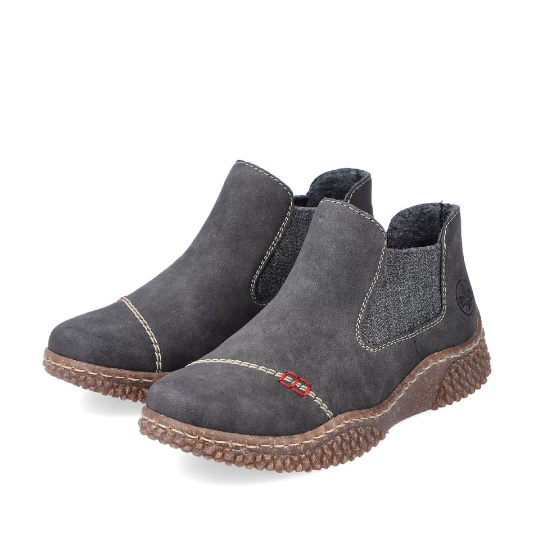 Women'S Chelsea Boots Anthracite-Rieker Discount