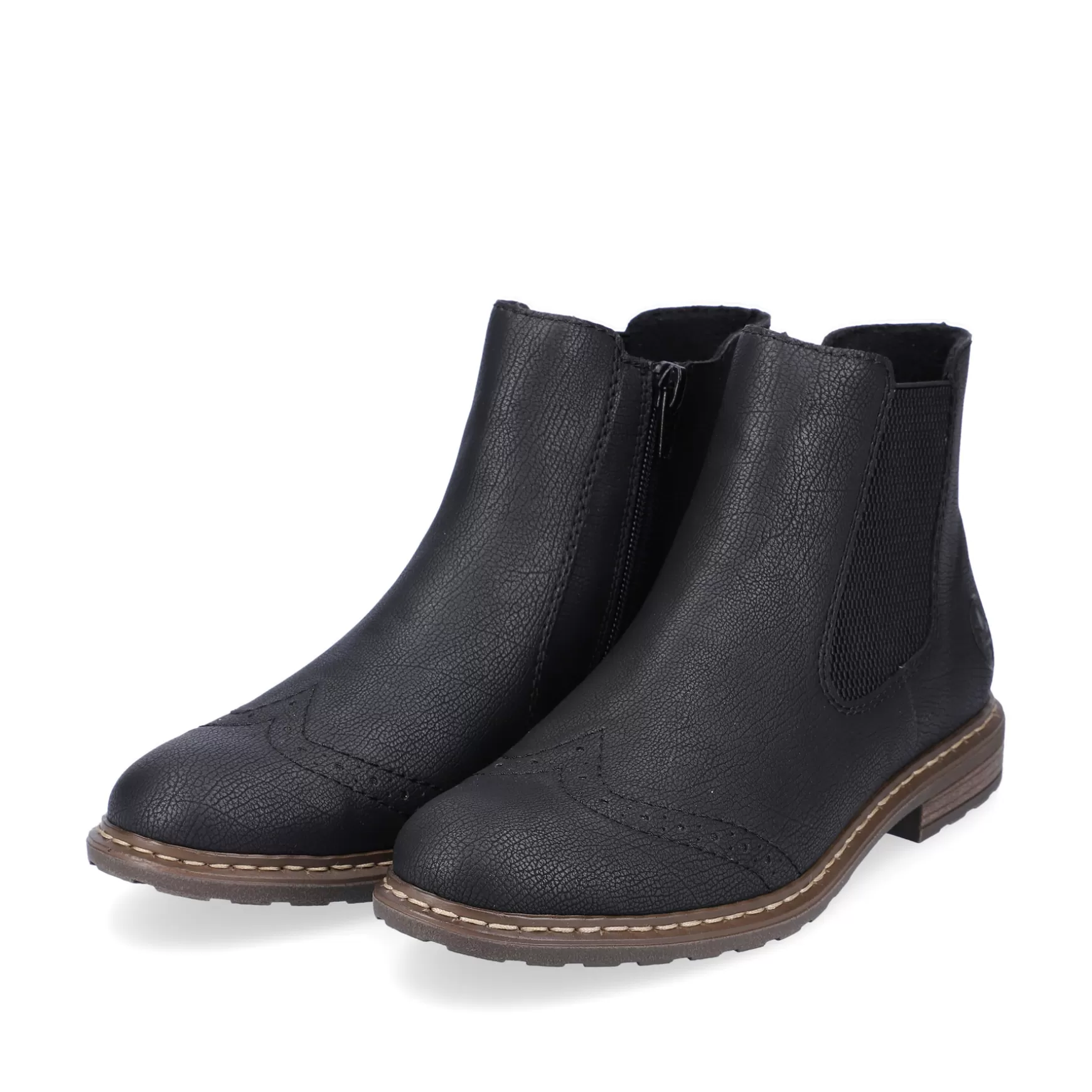 Women'S Chelsea Boots Asphalt Black-Rieker Shop