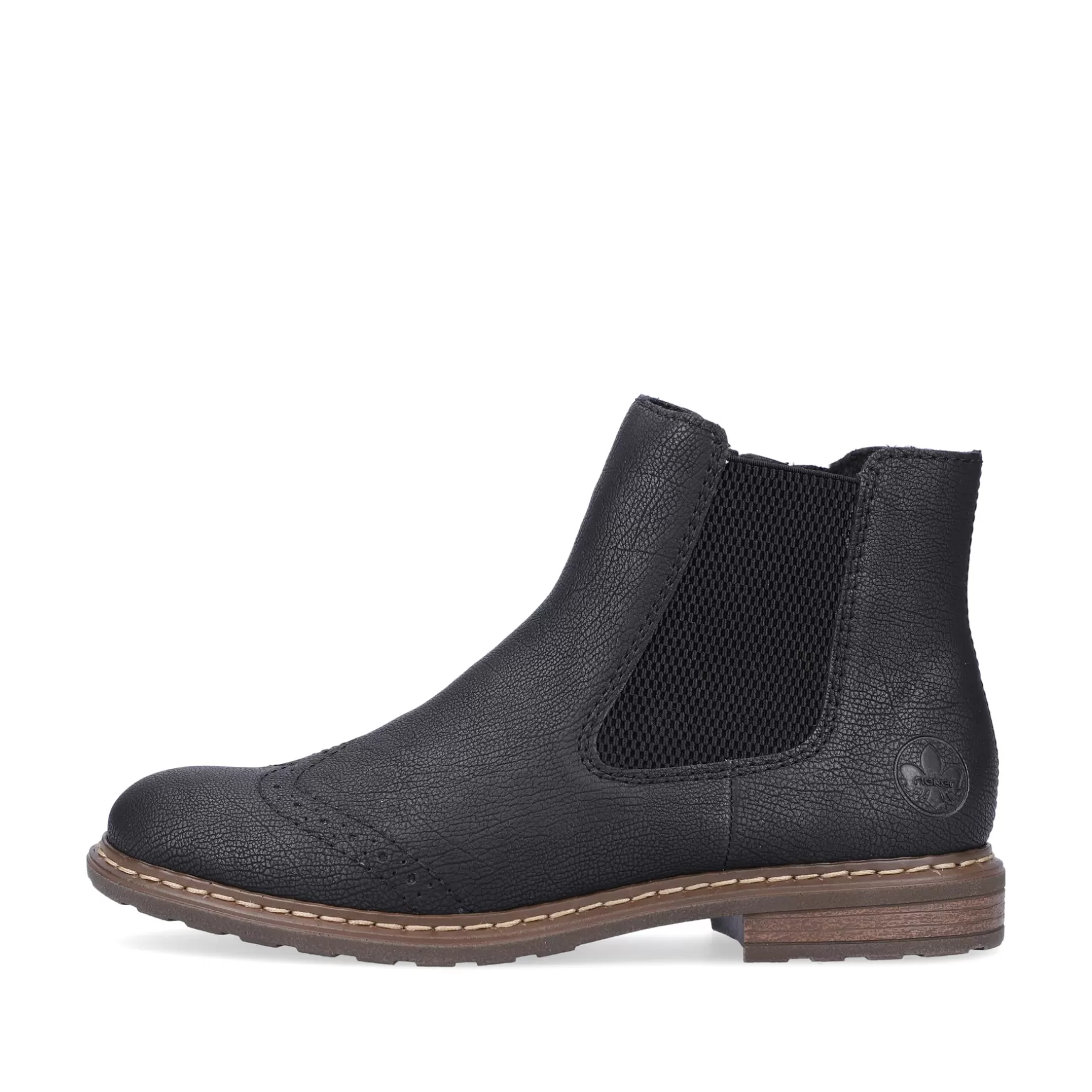 Women'S Chelsea Boots Asphalt Black-Rieker Shop