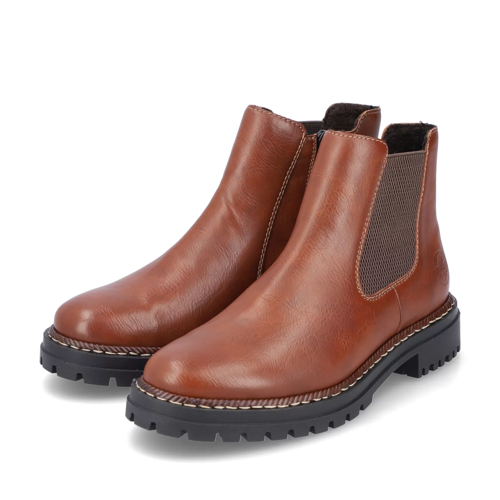 Women'S Chelsea Boots Fox Brown-Rieker Fashion