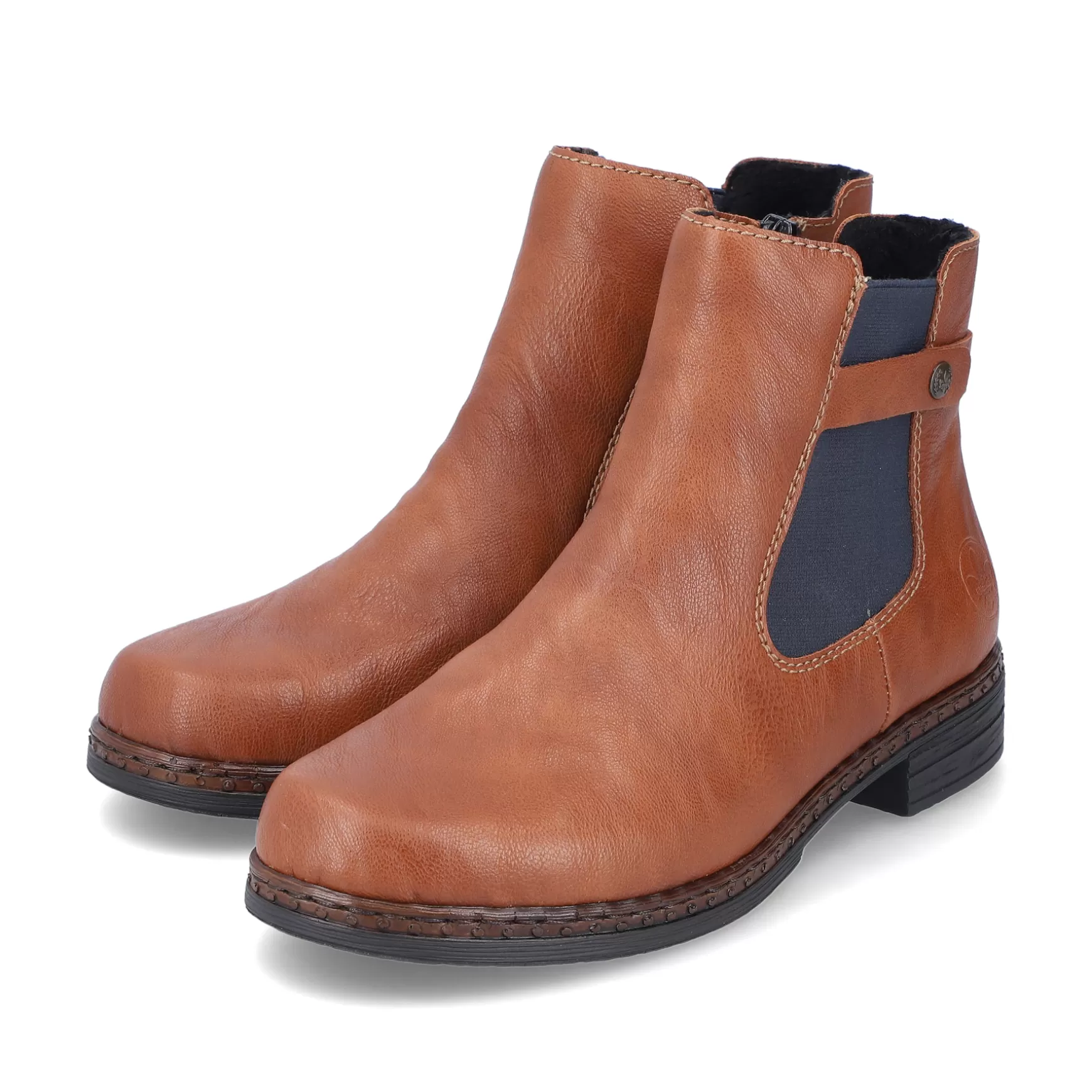 Women'S Chelsea Boots Fox Brown-Rieker Cheap