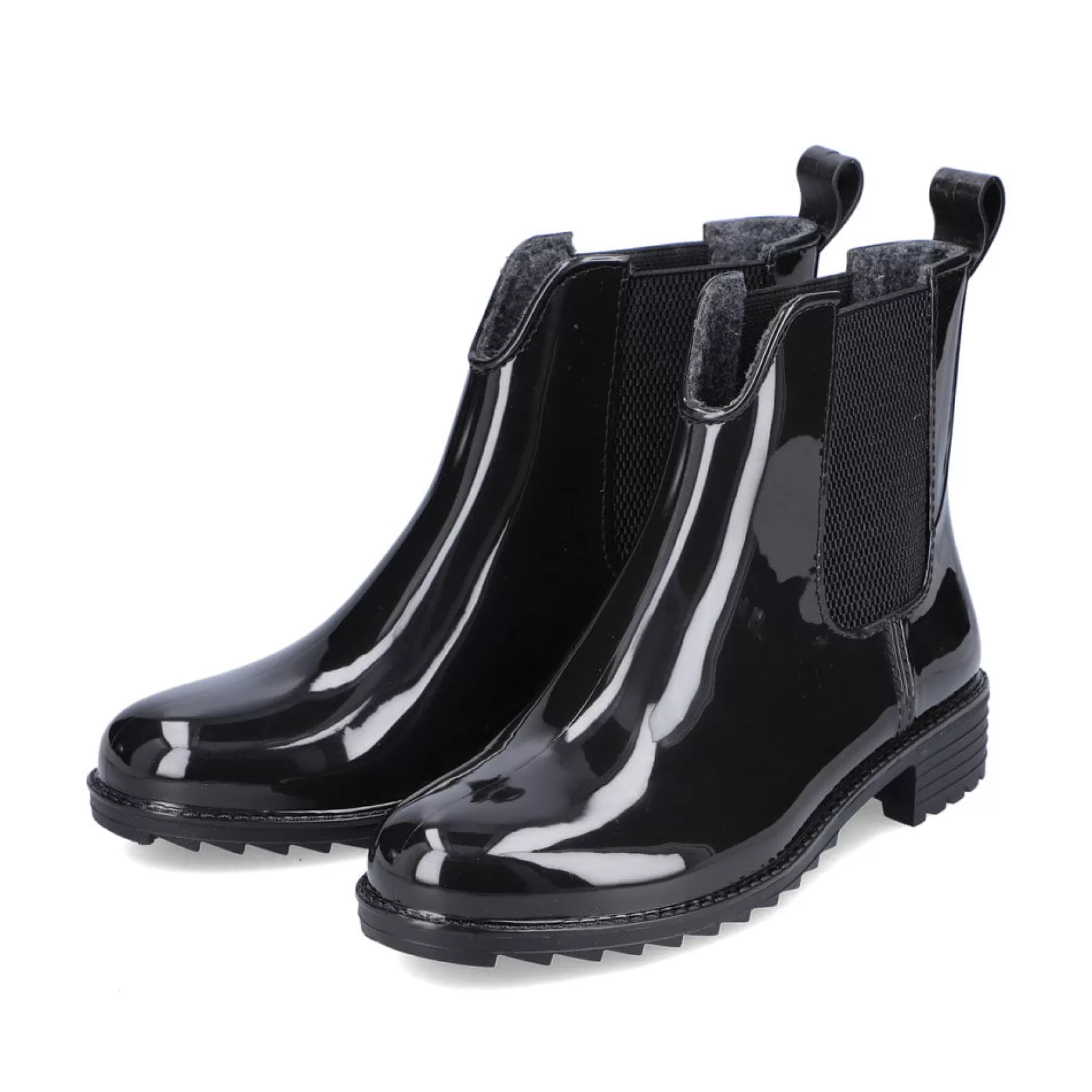 Women'S Chelsea Boots Glossy Black-Rieker Sale