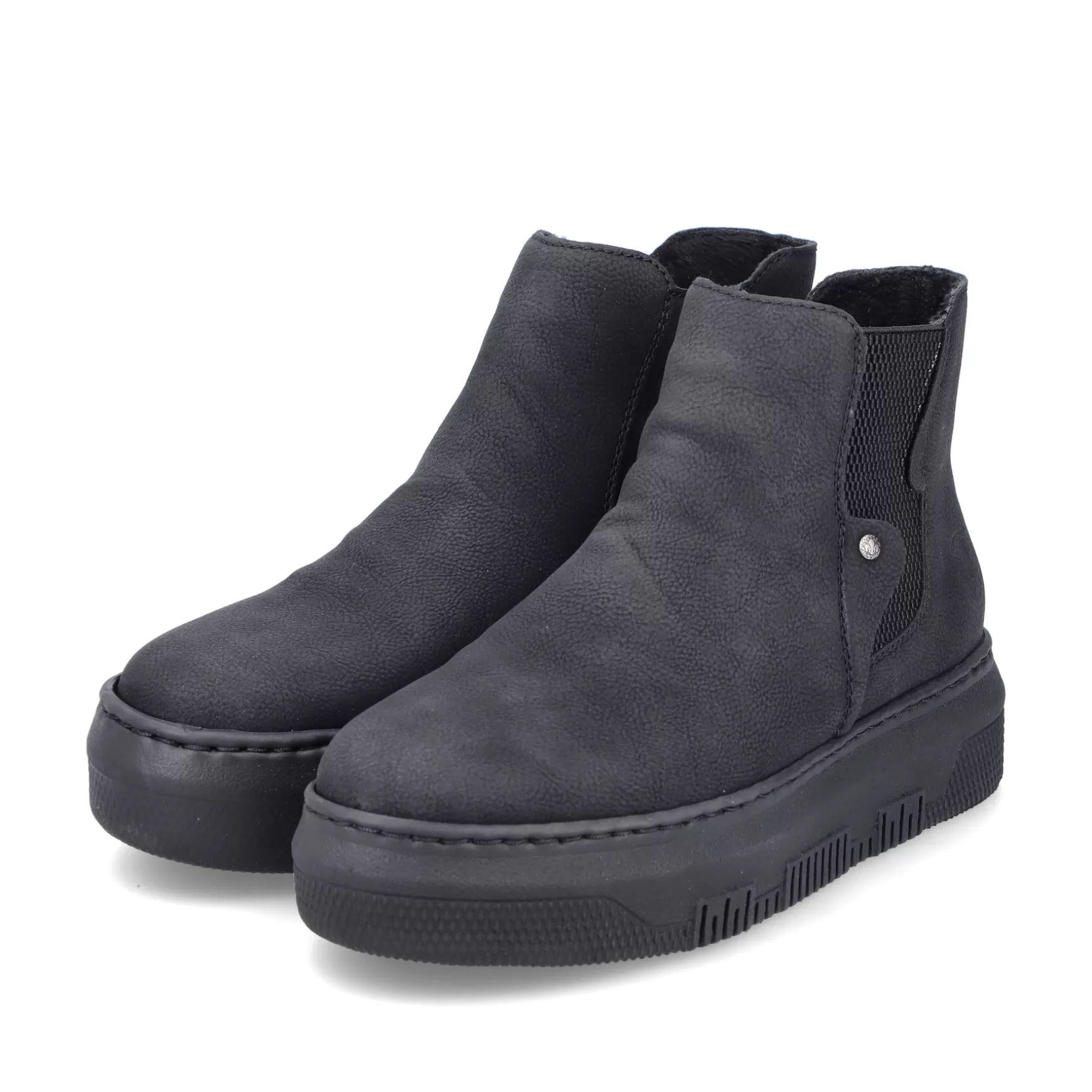 Women'S Chelsea Boots Jet Black-Rieker Hot