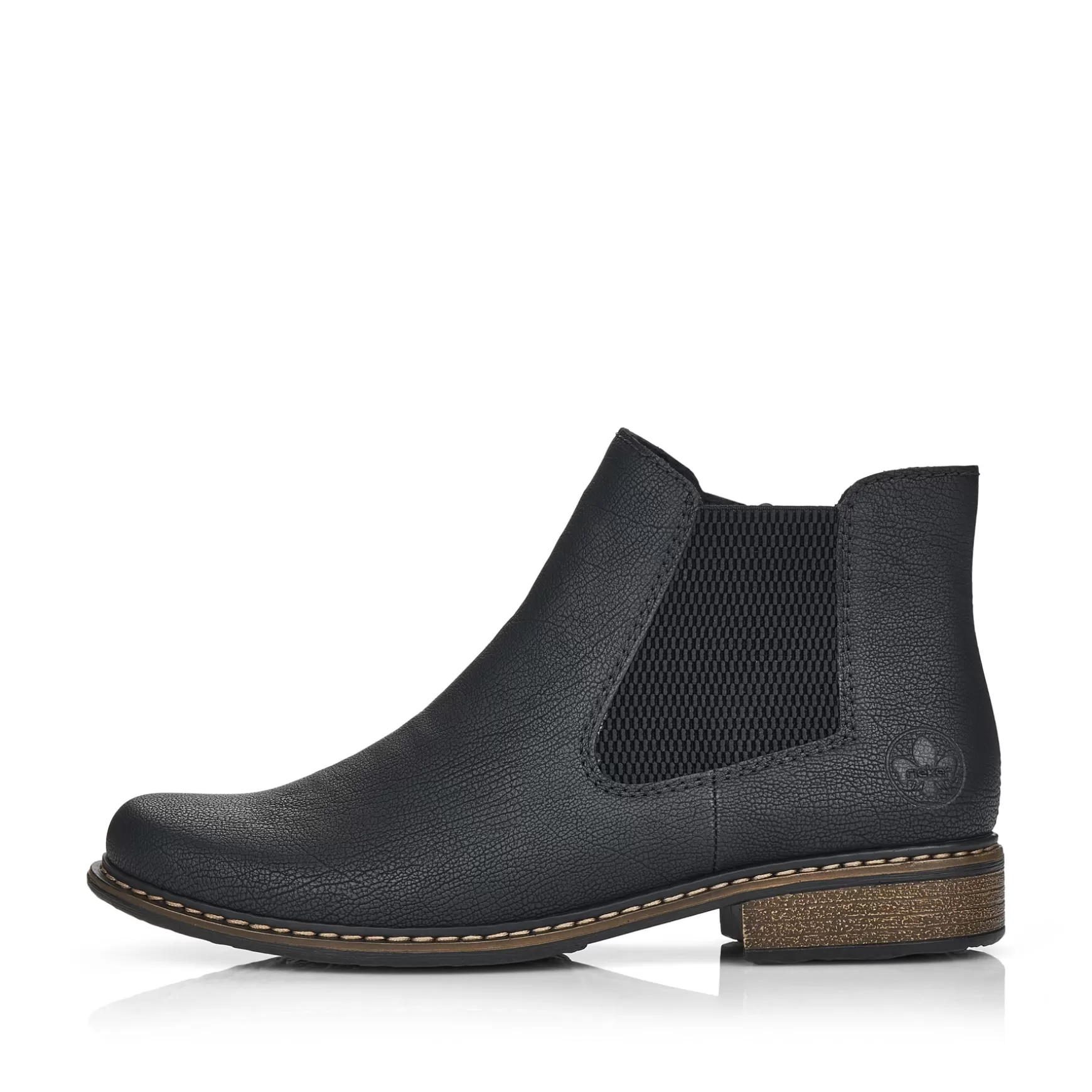 Women'S Chelsea Boots Jet Black-Rieker Hot