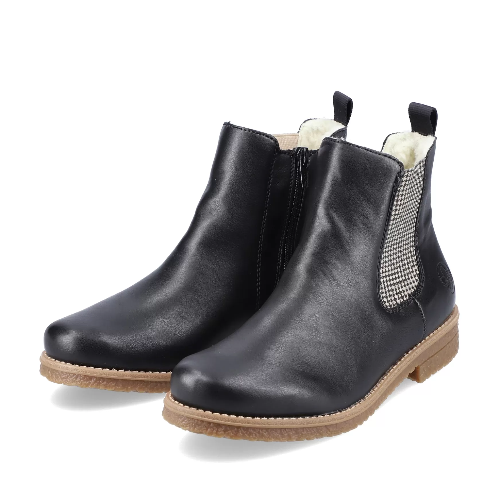 Women'S Chelsea Boots Jet Black-Rieker Online