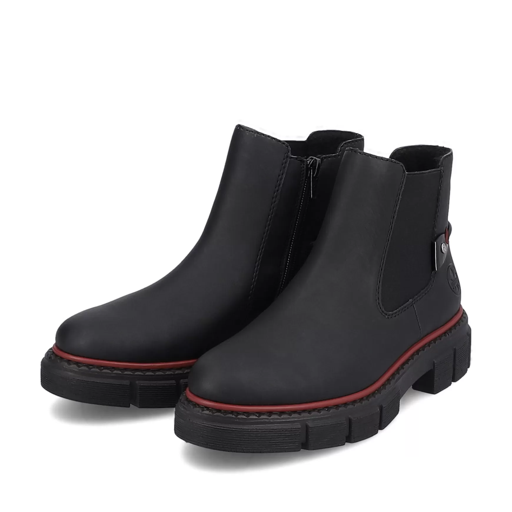 Women'S Chelsea Boots Jet Black-Rieker Best Sale