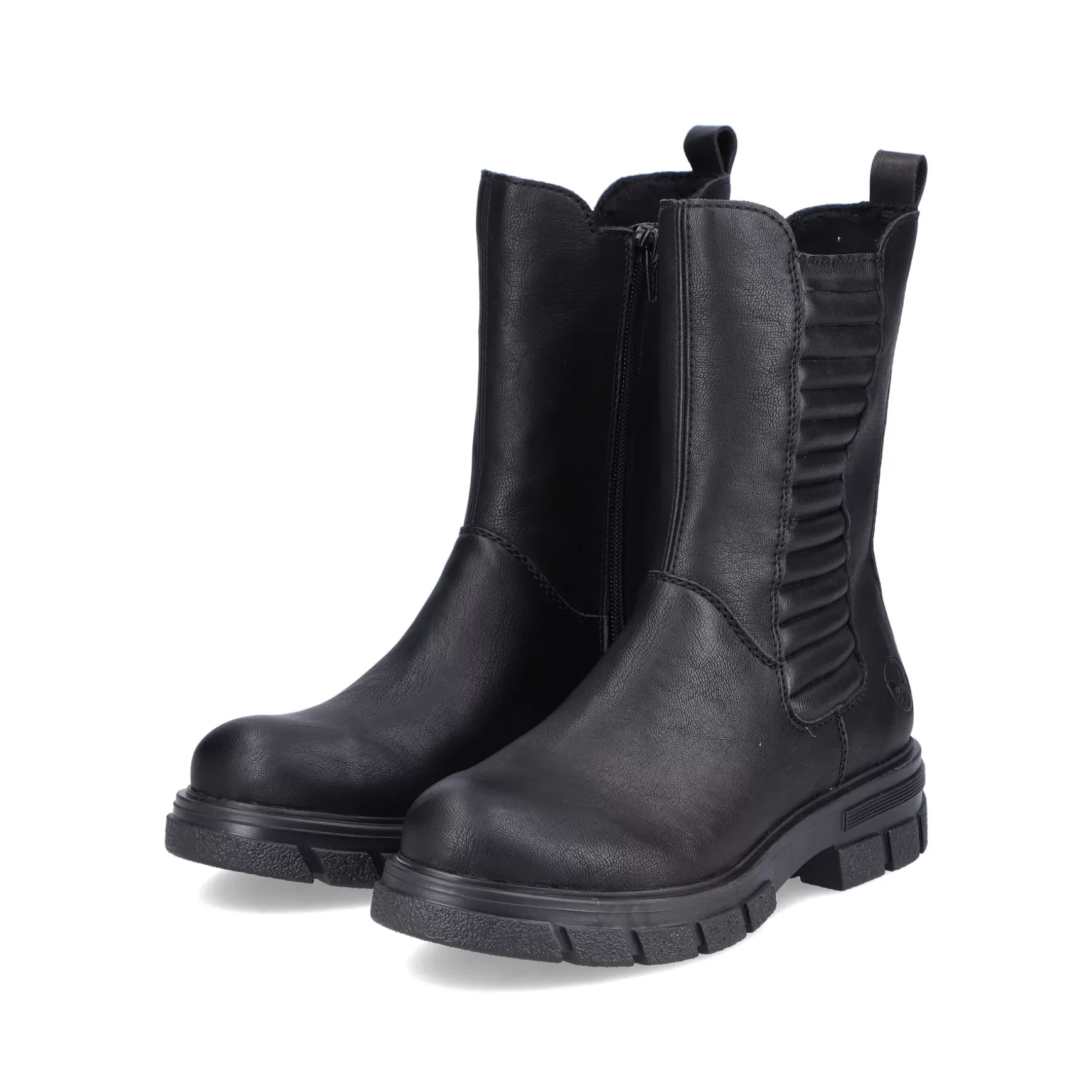 Women'S Chelsea Boots Jet Black-Rieker Sale