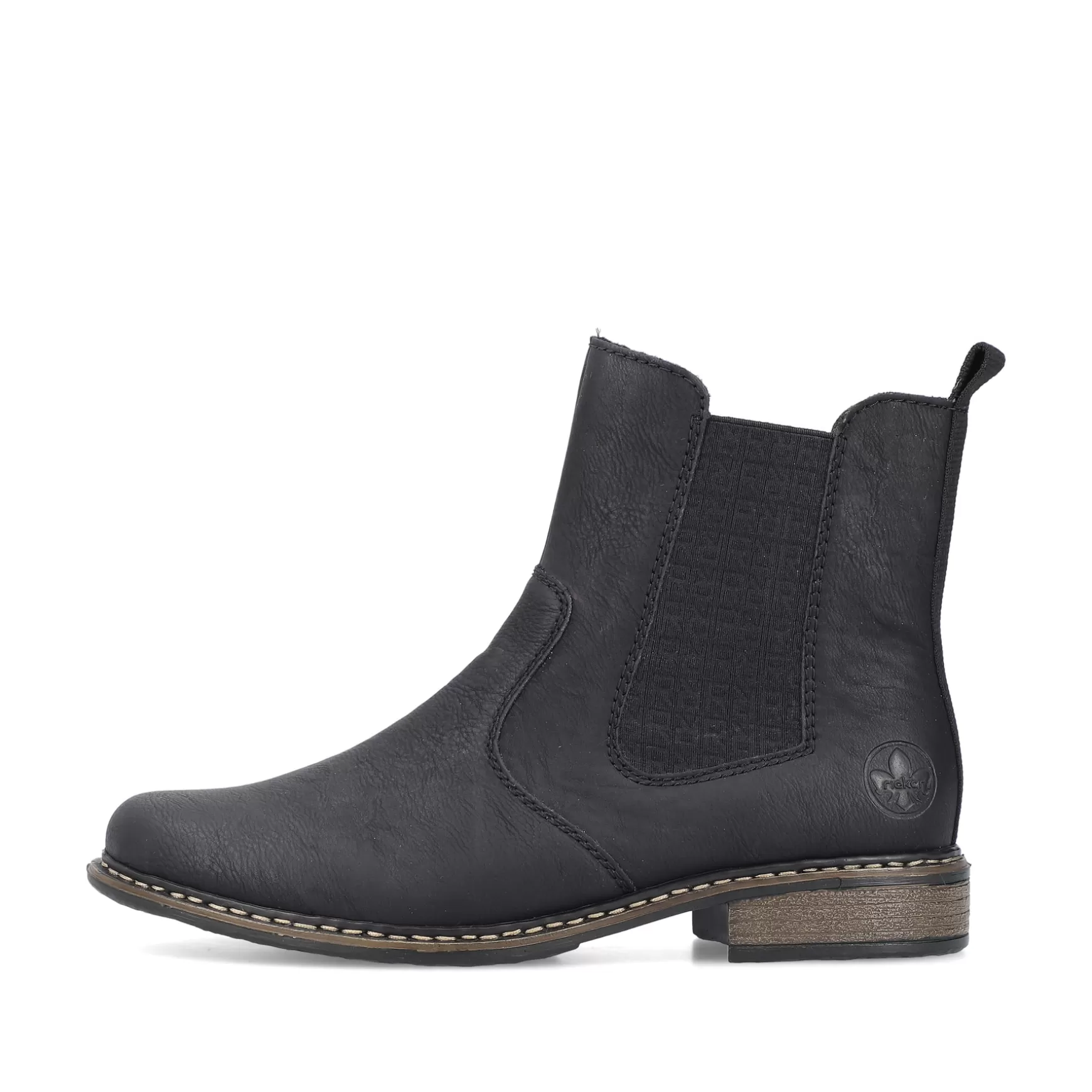 Women'S Chelsea Boots Jet Black-Rieker Online